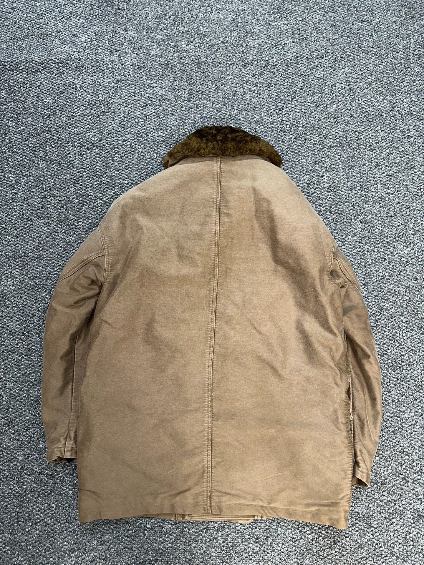 visvim furlong coat — back