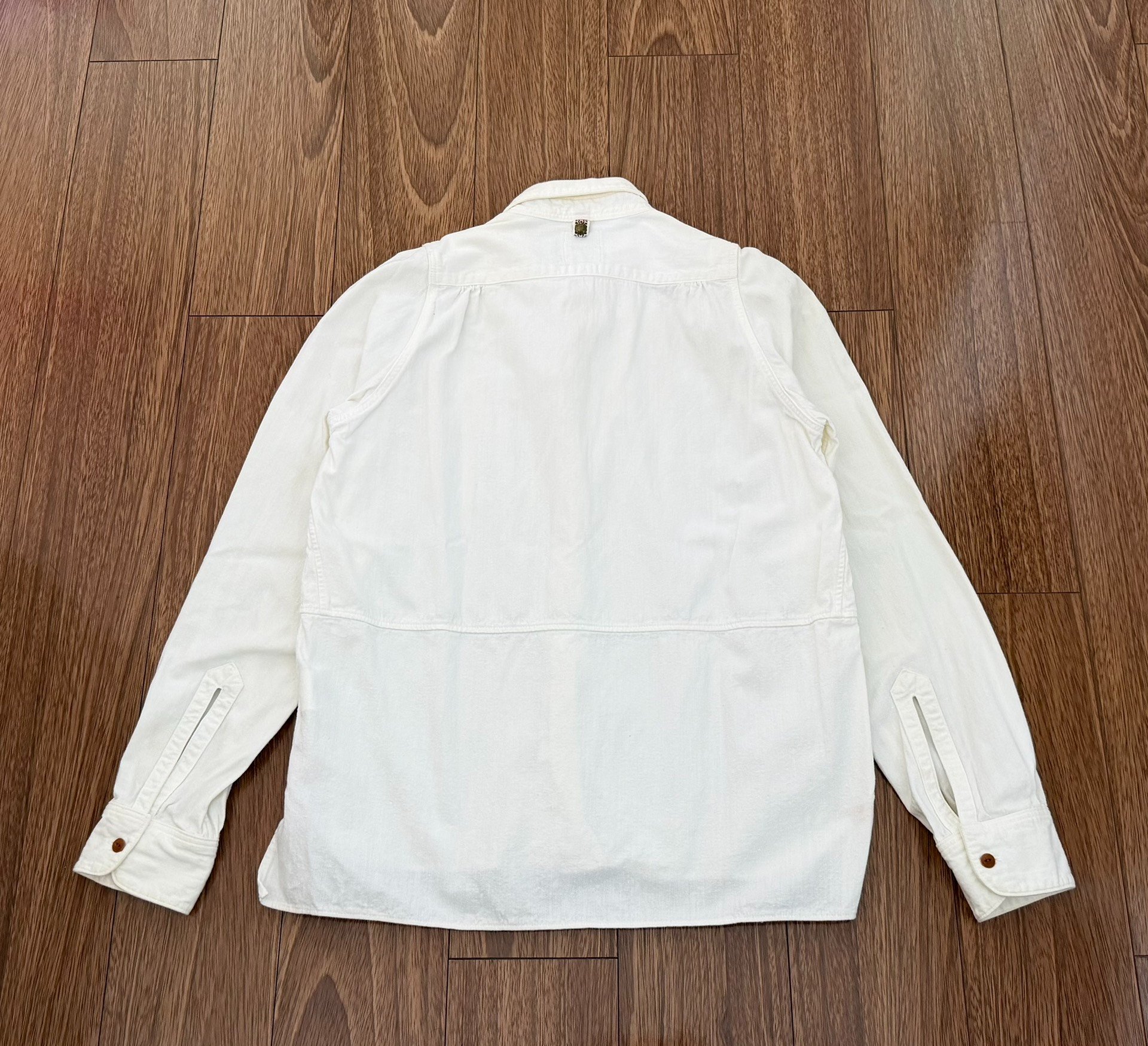 VISVIM LUNGTA B.D.WOVEN POCKET L/S — front