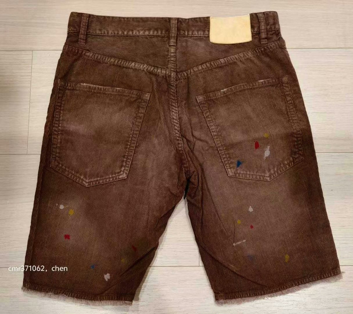 VISVIM 17SS FLUXUS 03 Cut-Offs Slub Cords — label