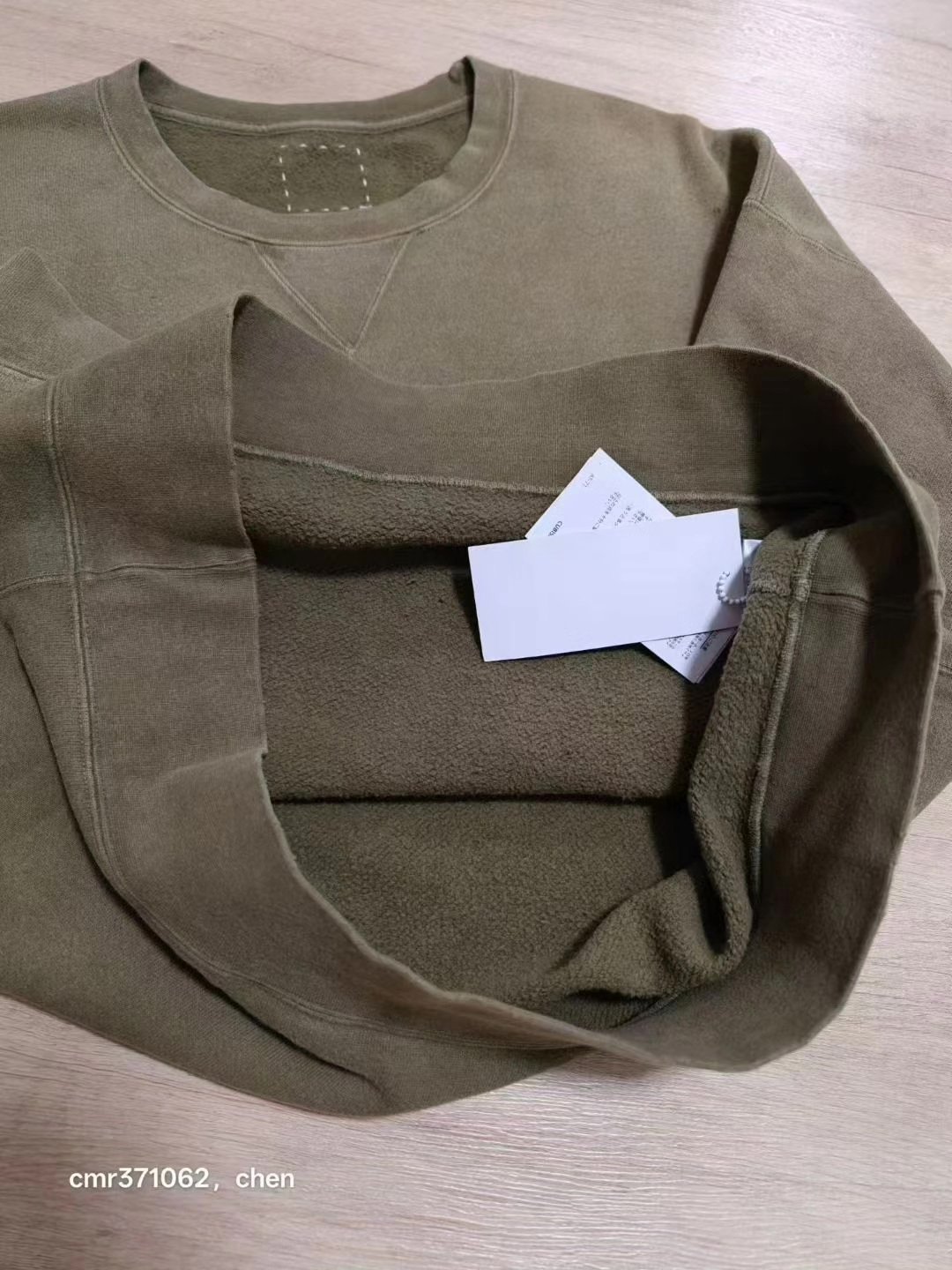 VISVIM 25AW JUMBO SB Sweat L/S — label
