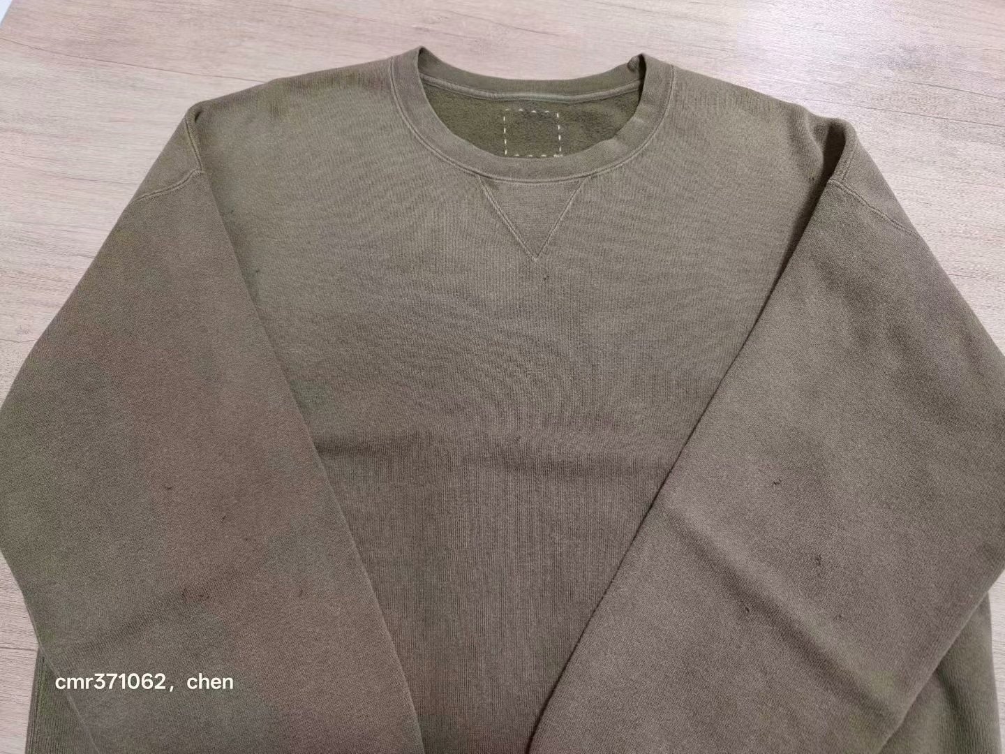VISVIM 25AW JUMBO SB Sweat L/S — back