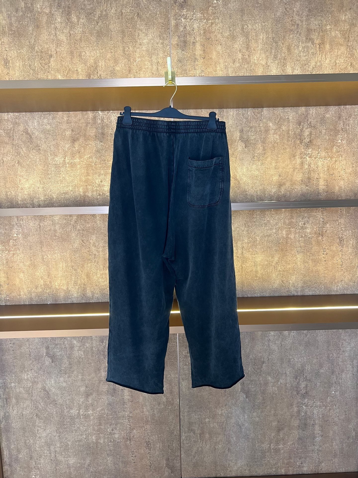 Balenciaga Washed Distressed Sweatpants — front