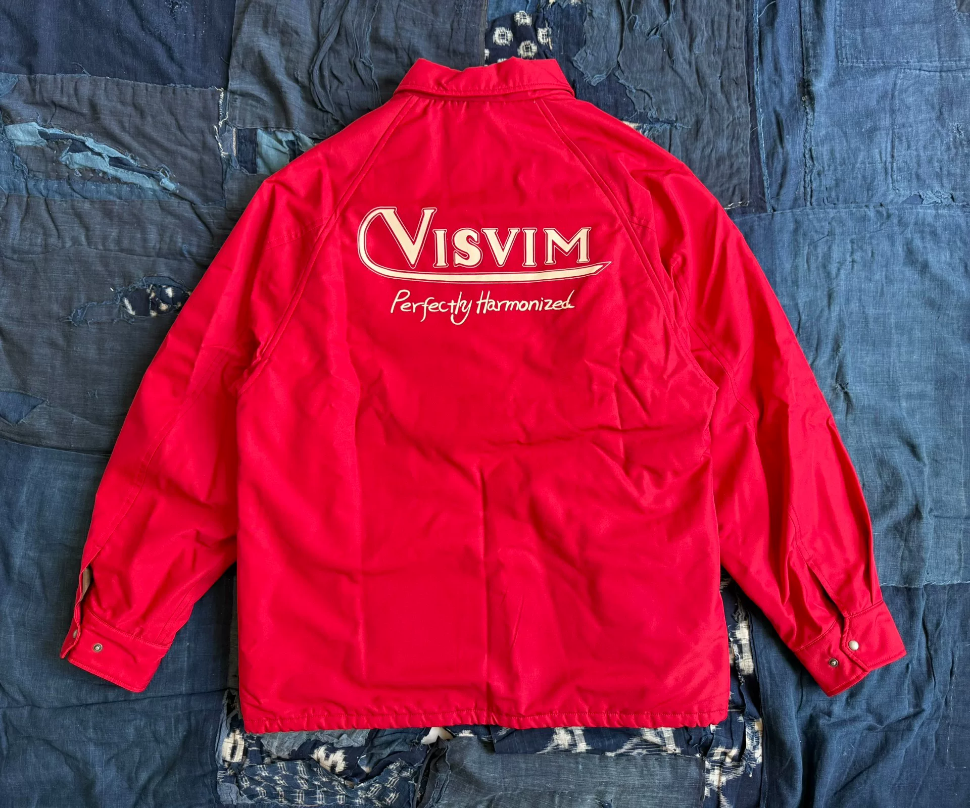 VISVIM 24SS Coach Jacket — detail
