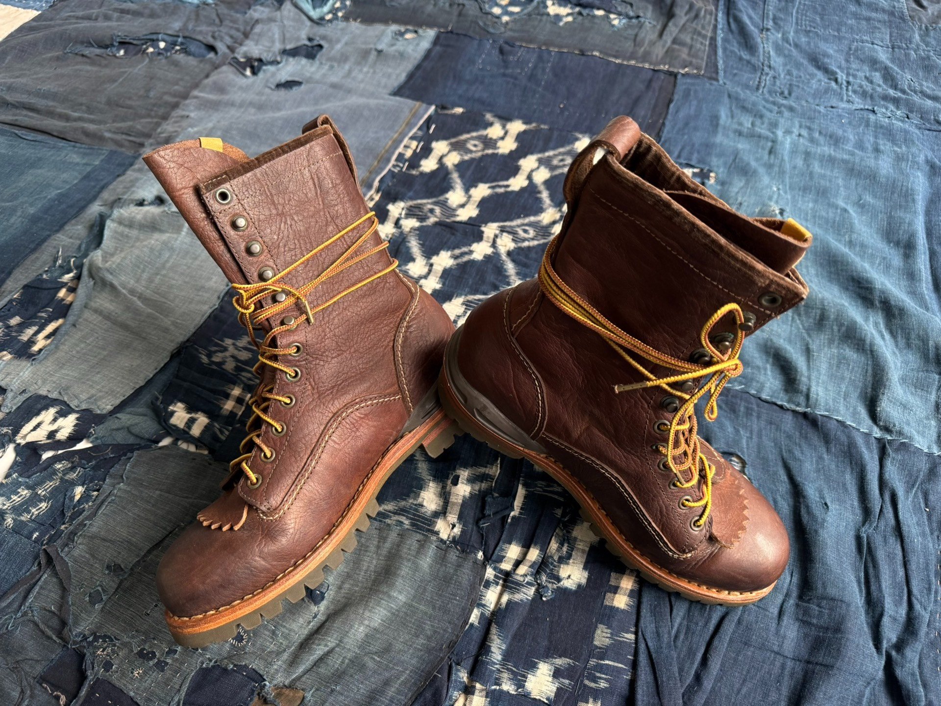 VISVIM 12AW POUNDMAKER FOLK BOOTS — detail