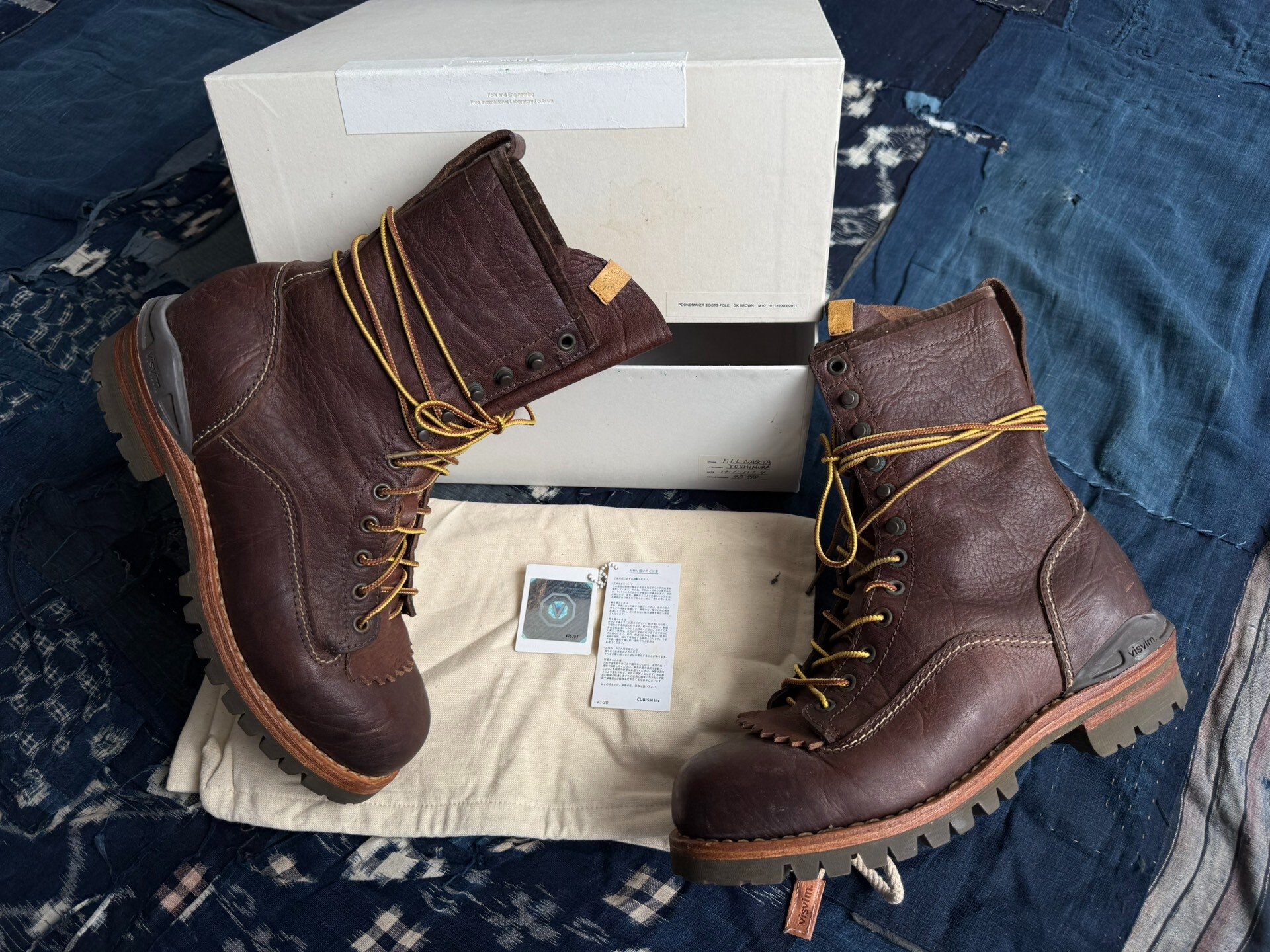 VISVIM 12AW POUNDMAKER FOLK BOOTS