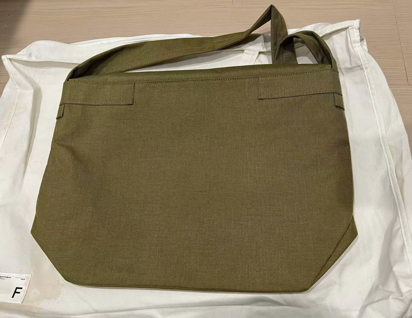 VISVIM 22SS CORDURA UT.SATCHEL 24L — label