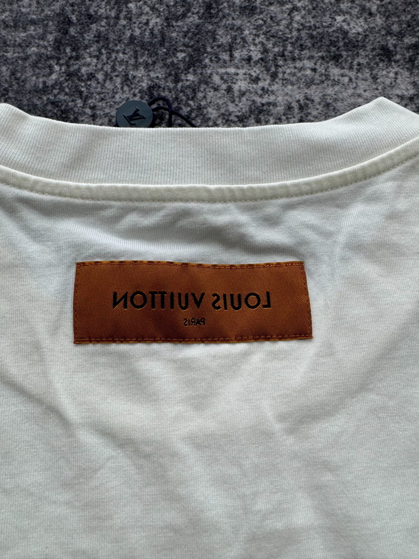 Louis Vuitton Frankenstein Print T-Shirt — label