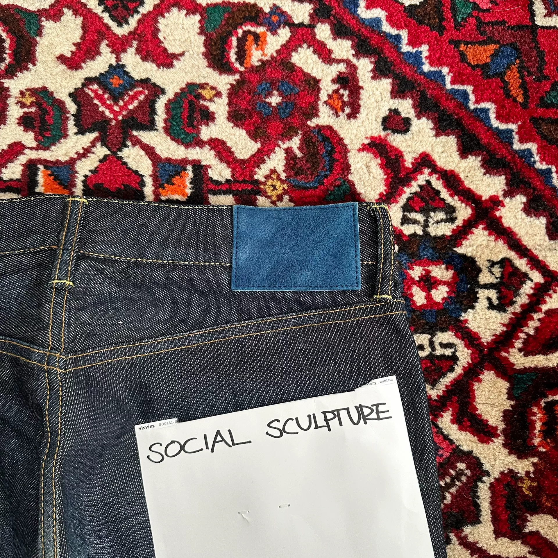 visvim 16ss 04nw Jeans W32L32 — label