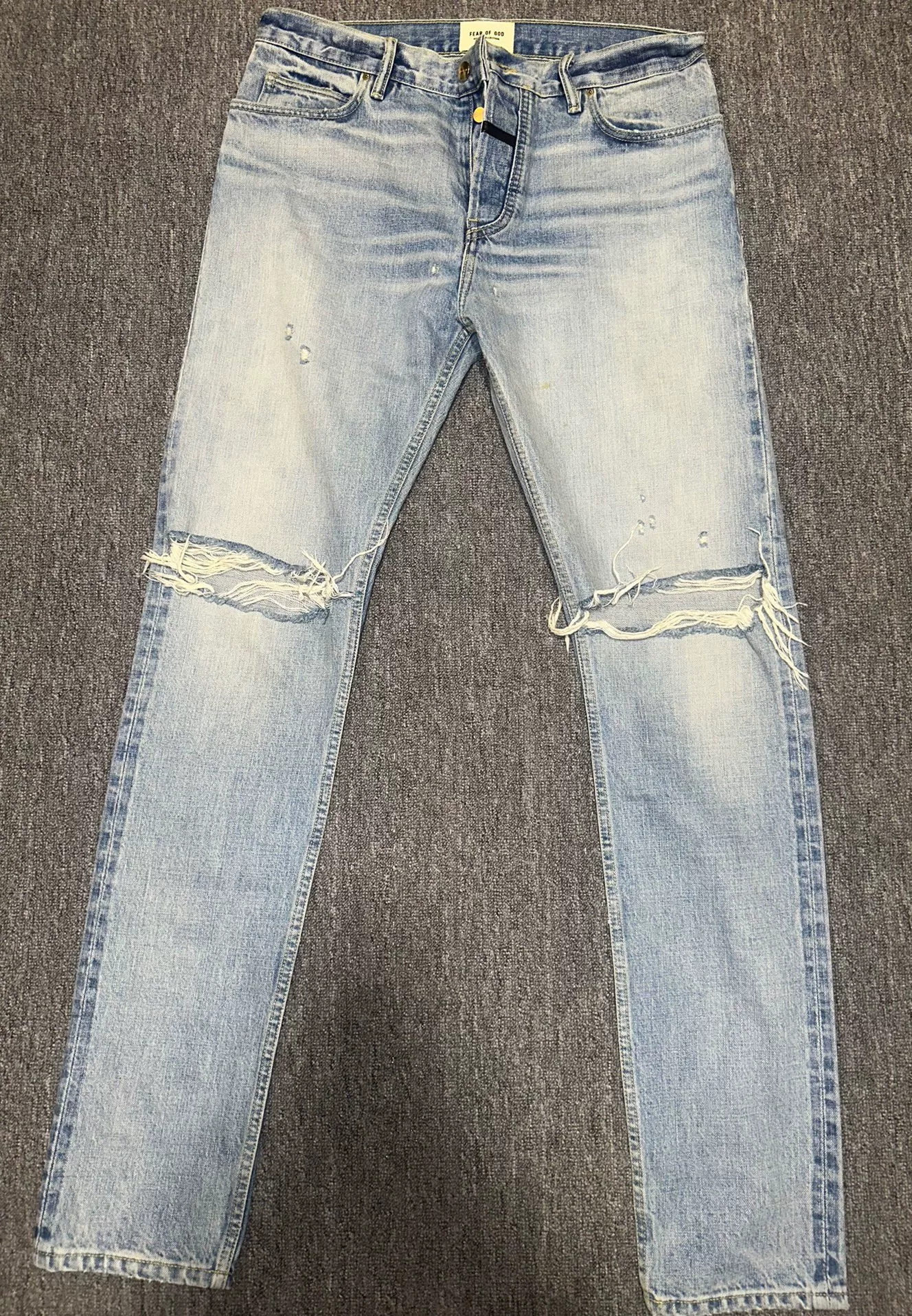 Fear of God Season 6 Distressed Jeans