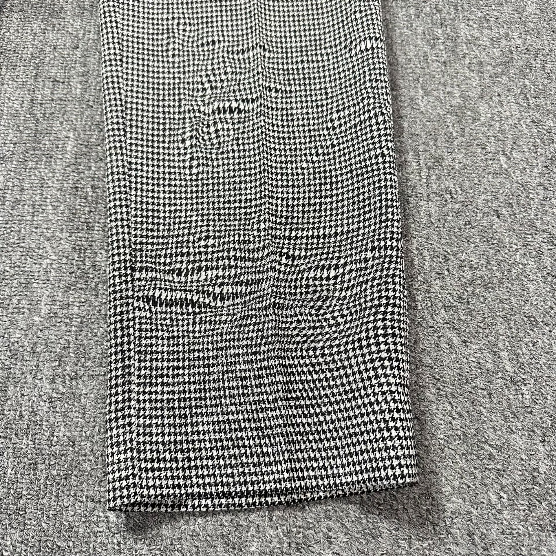 Dior Houndstooth Wool Pants — front