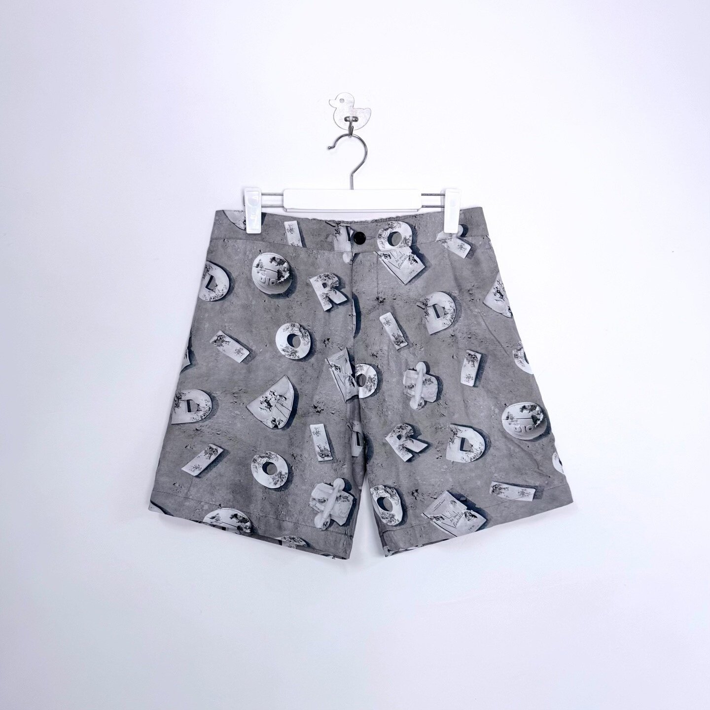 Dior Letter Logo Crystal Elements Shorts