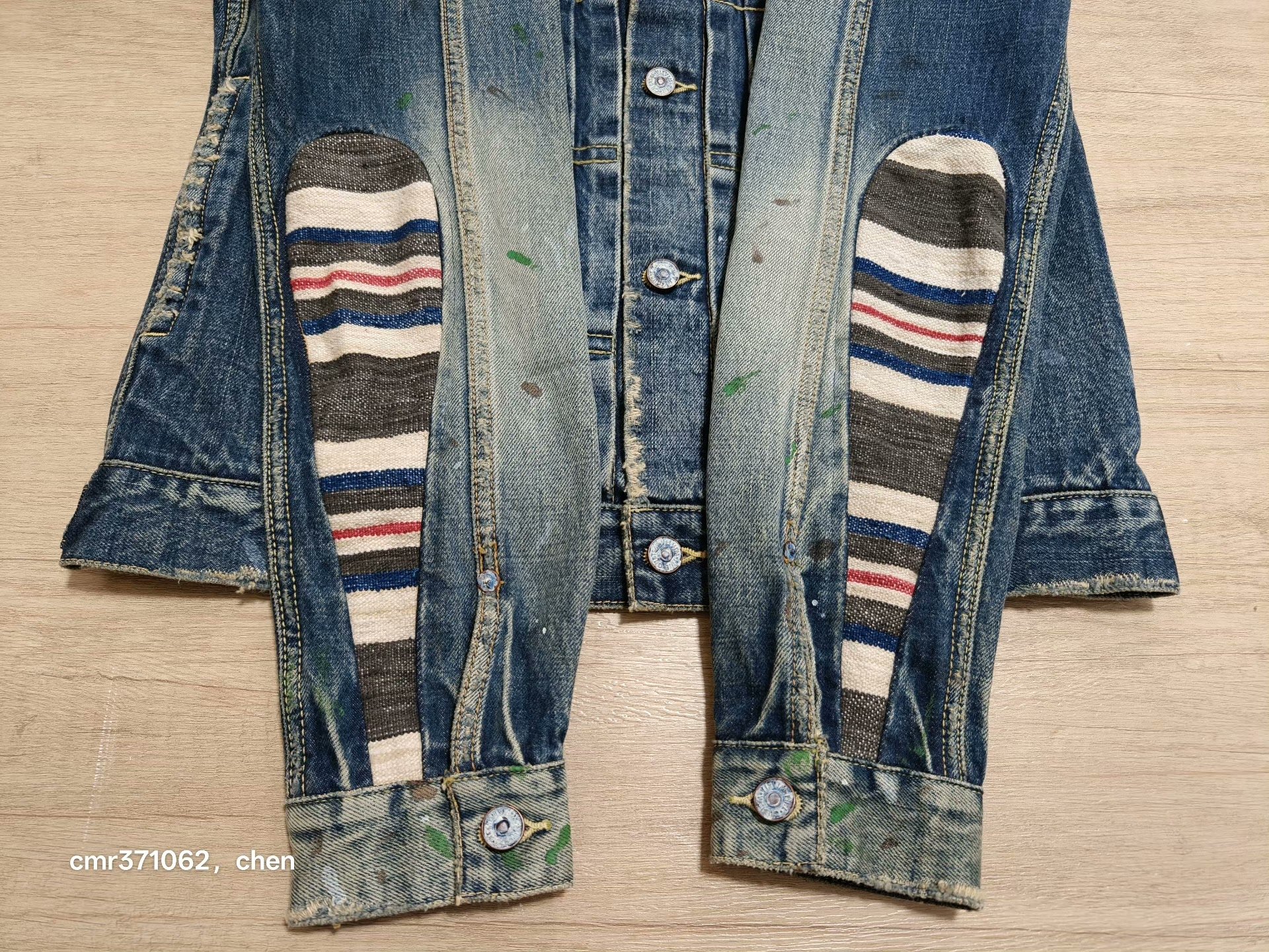 visvim 19 ICT SS 101 JKT DMGD-1002 — label