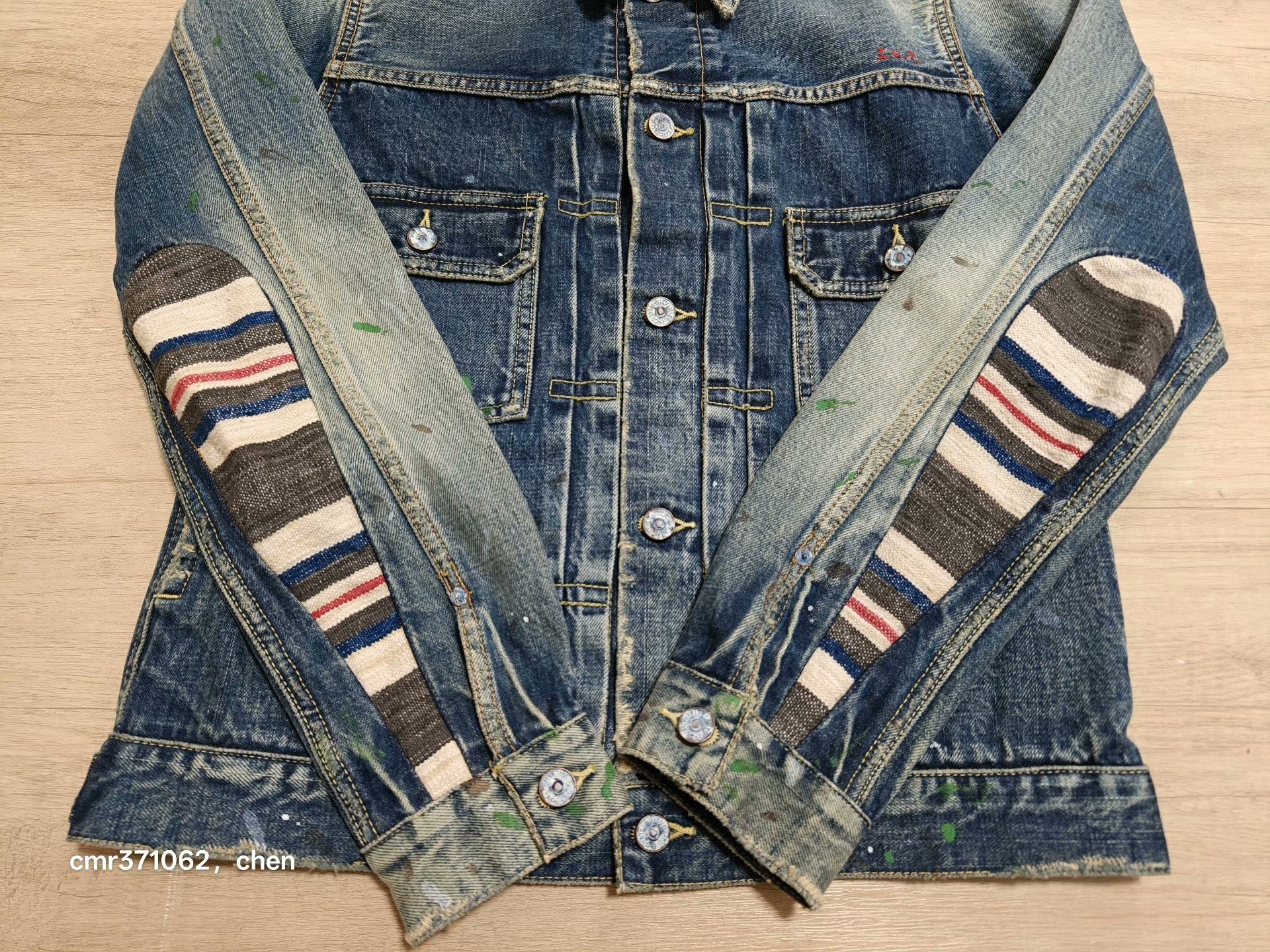 visvim 19 ICT SS 101 JKT DMGD-1002 — detail