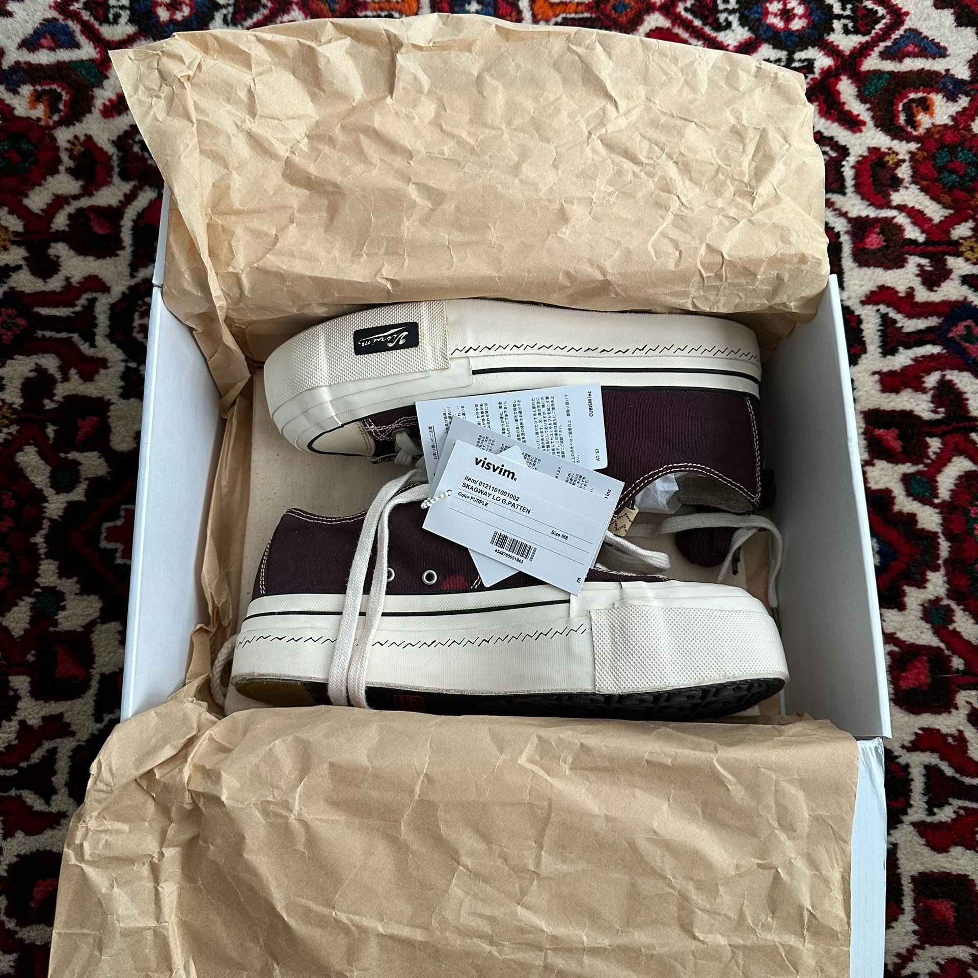 visvim 21ss Skagway Canvas Shoes