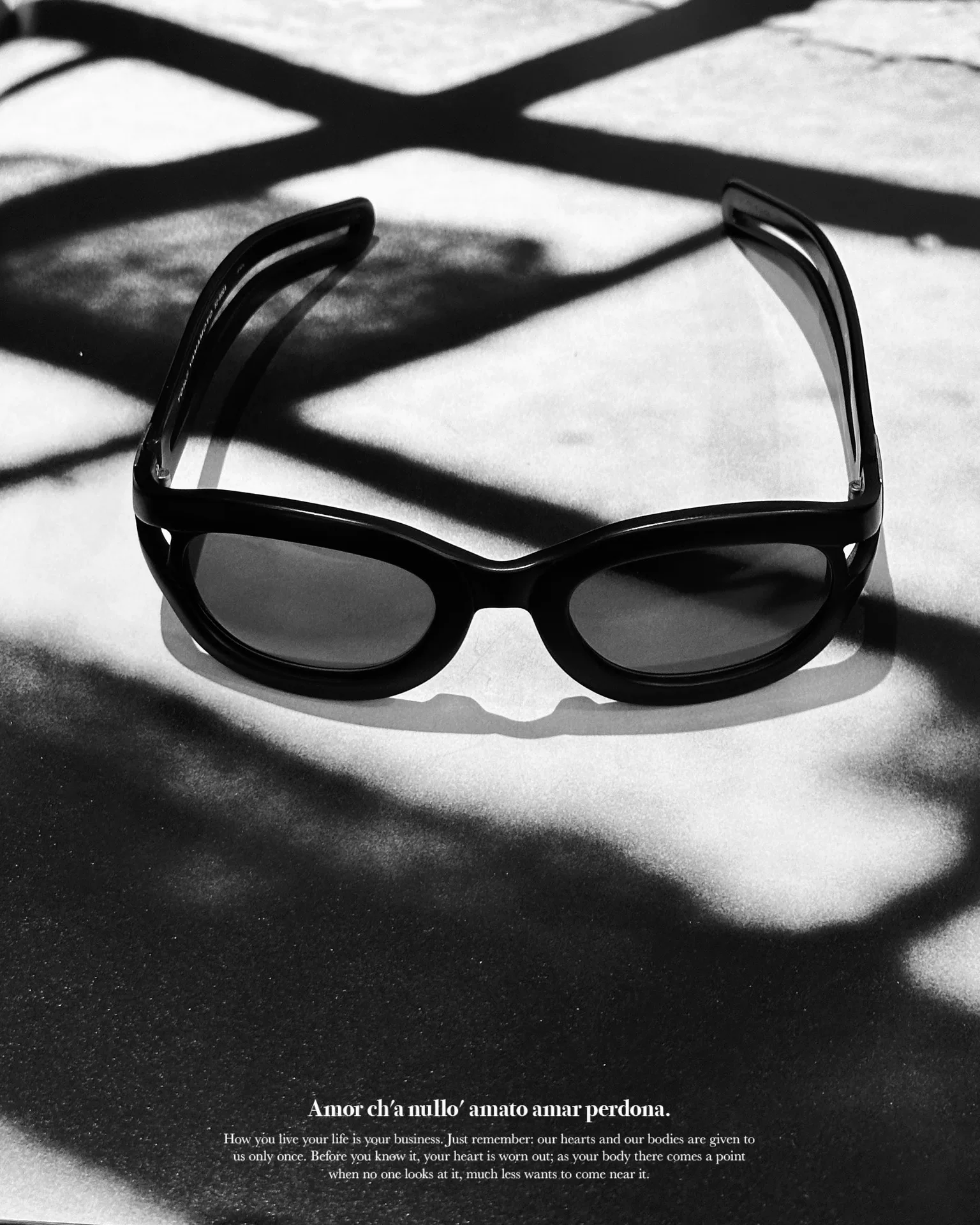 Yohji Yamamoto 90s Y2K Sunglasses — back