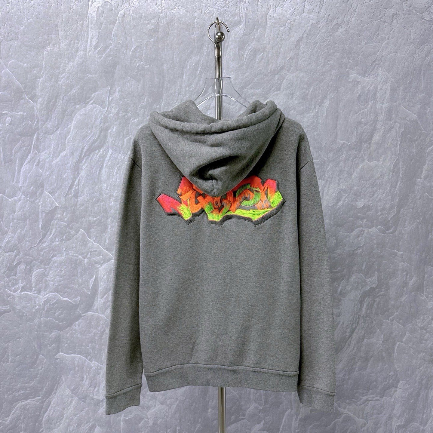 Louis Vuitton 3D Graffiti Embroidered Hoodie — back