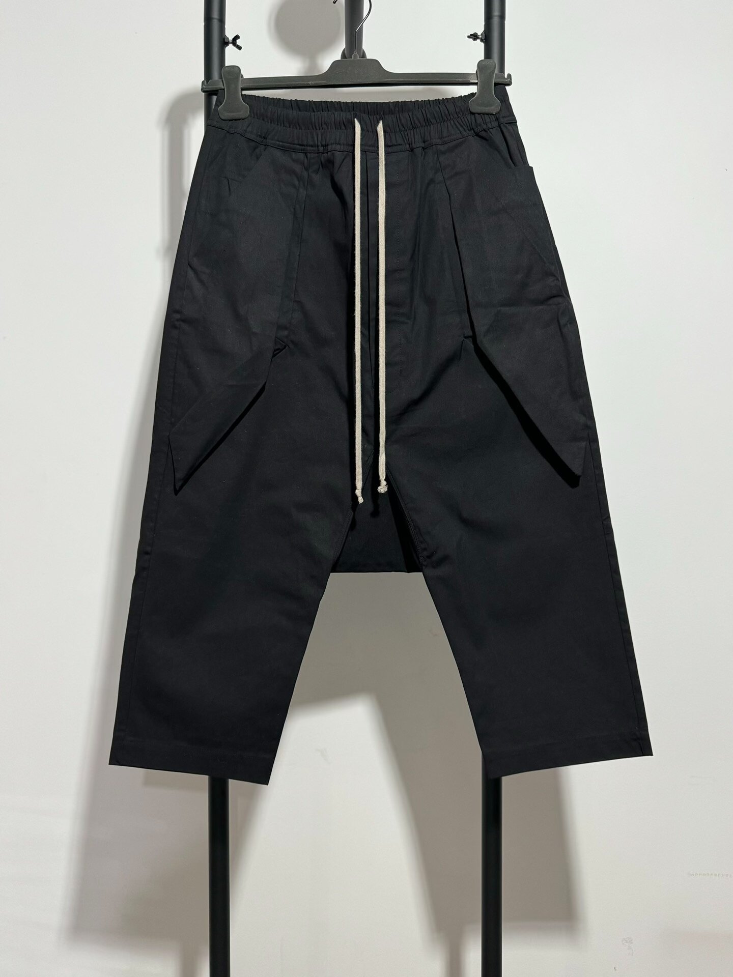 Rick Owens Black Cropped Pants