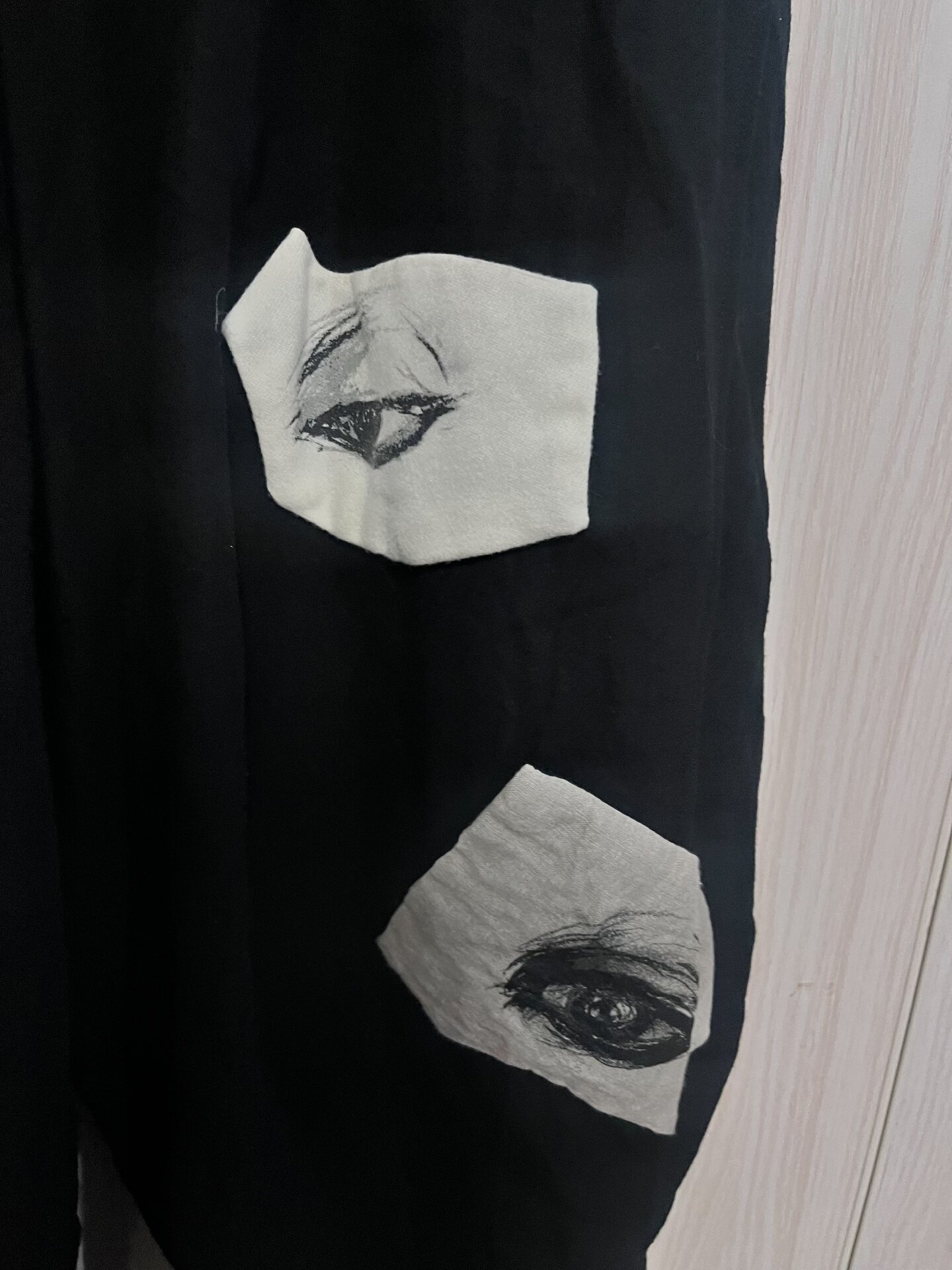 Yohji Yamamoto 22SS Asakura Patch Pants — front