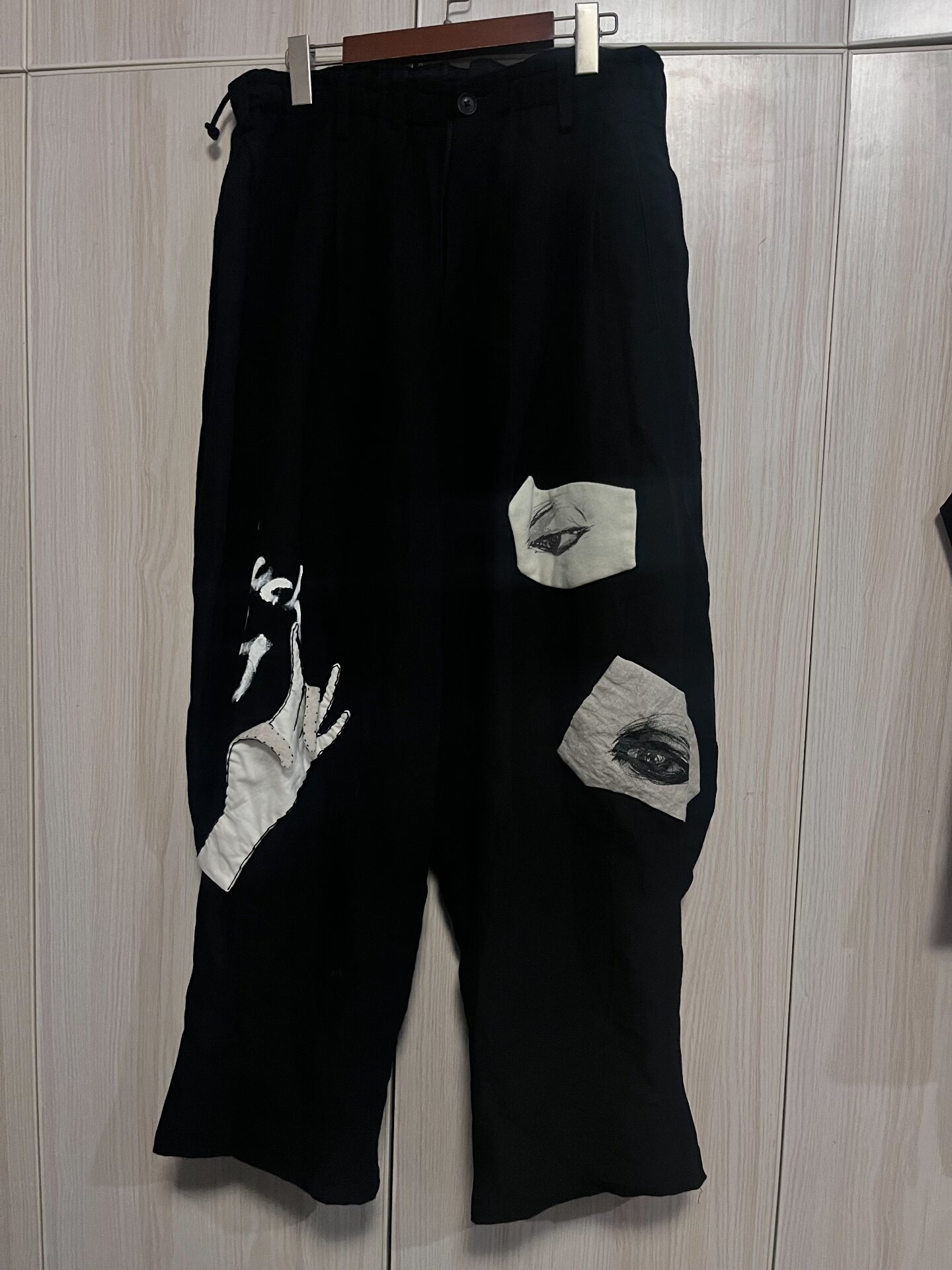 Yohji Yamamoto 22SS Asakura Patch Pants