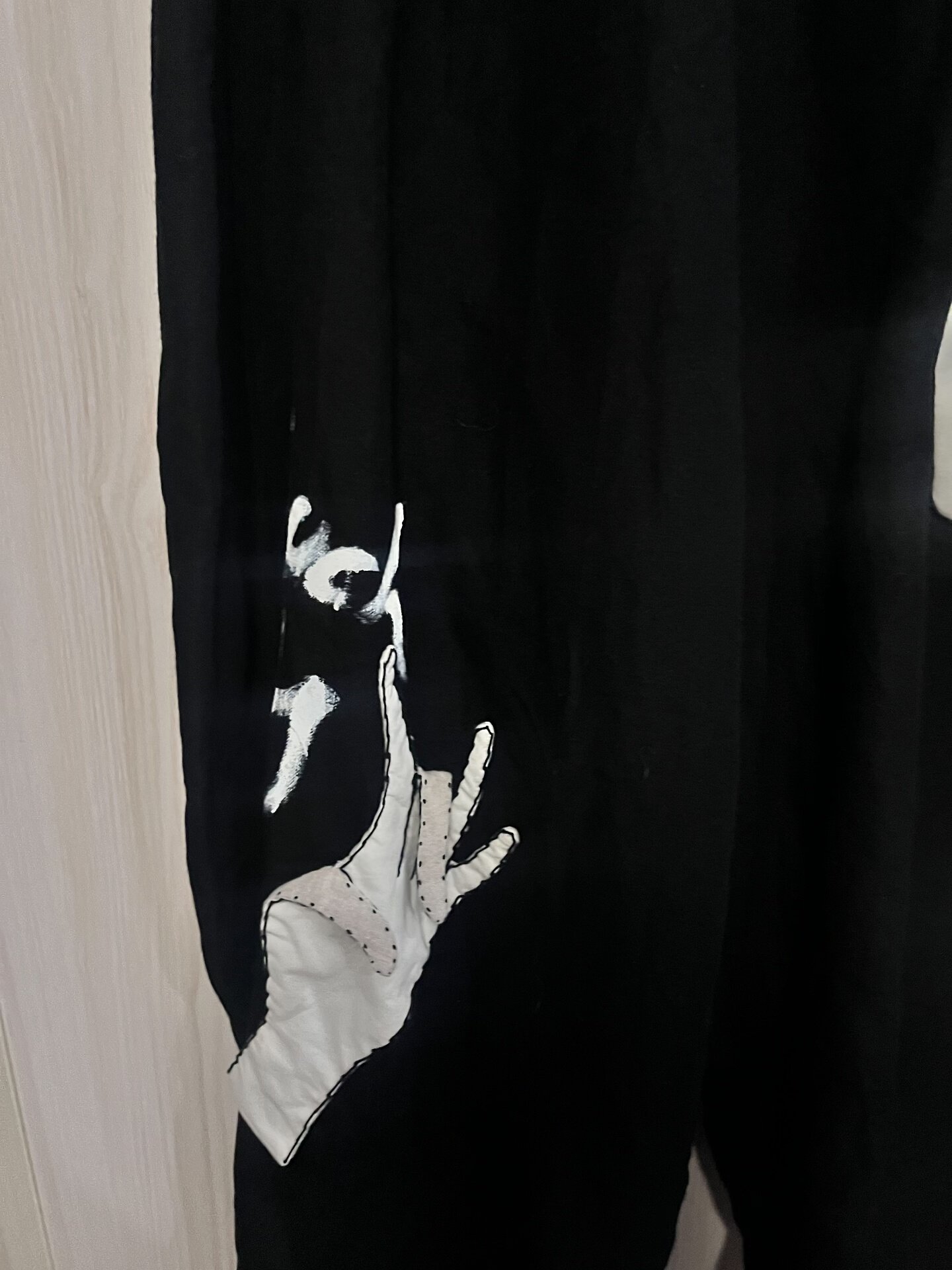 Yohji Yamamoto 22SS Asakura Patch Pants — detail