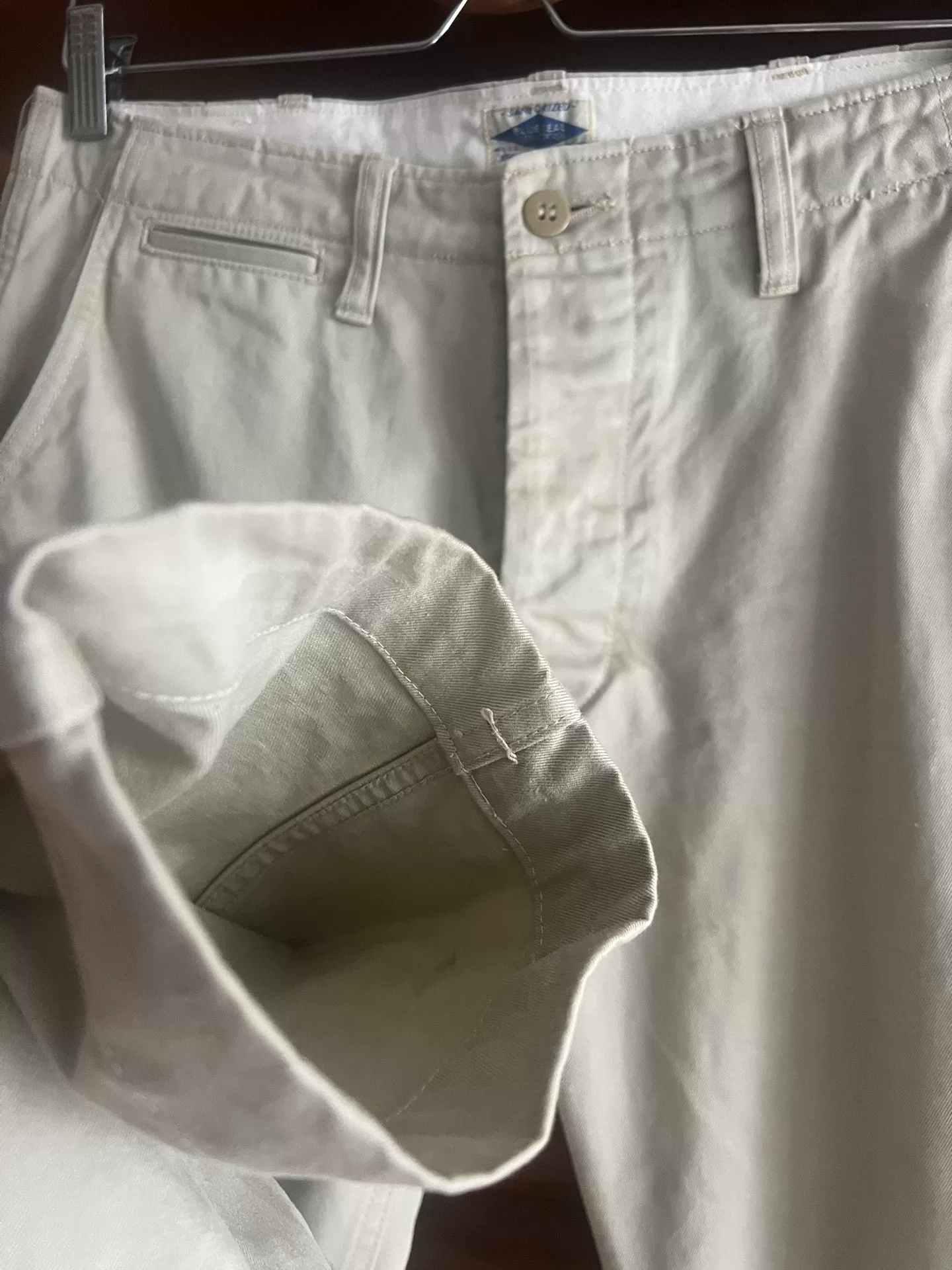 Joe McCoy Vintage Officer Pants — back