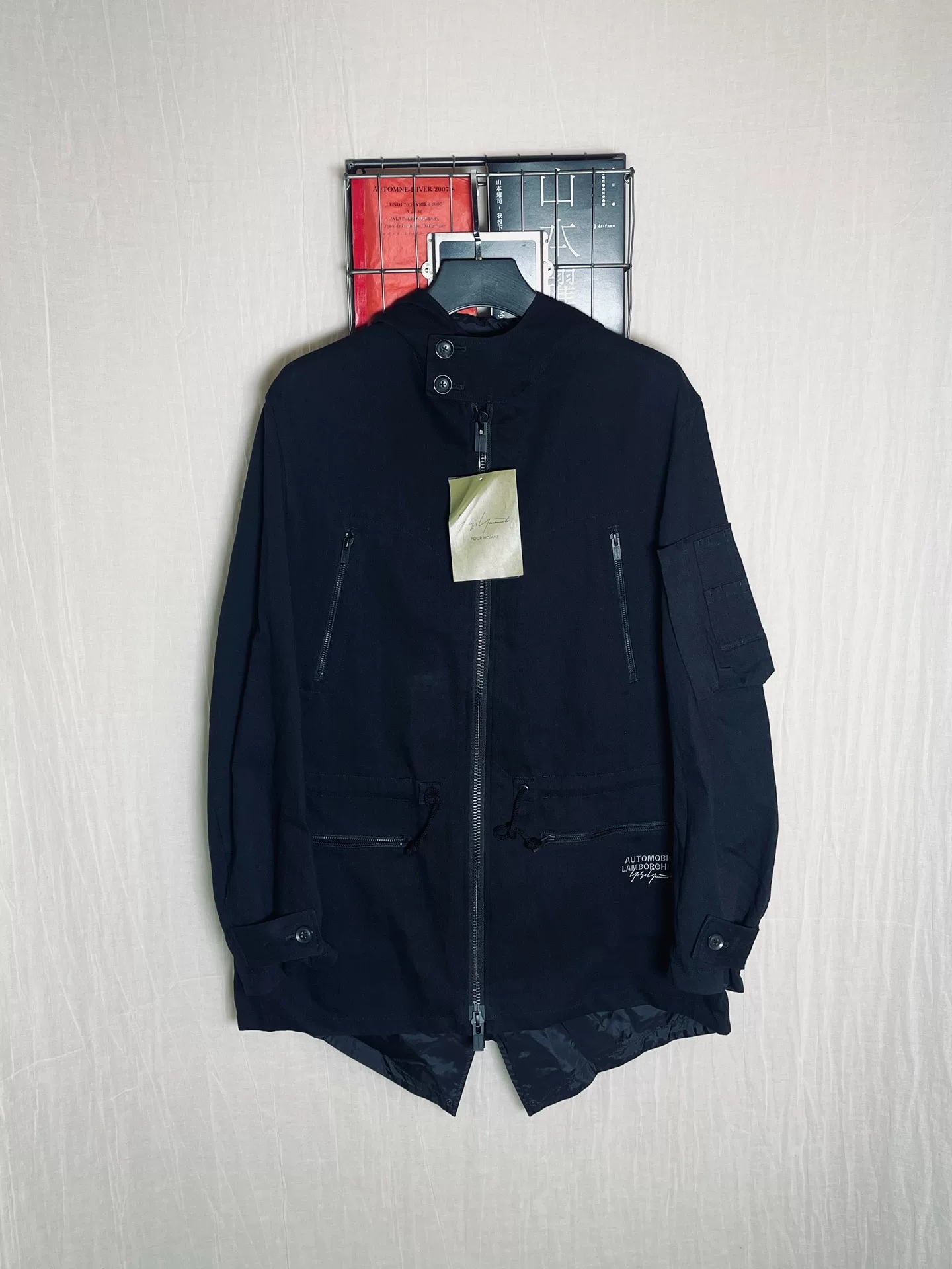 Yohji Yamamoto x Lamborghini Tailcoat — front