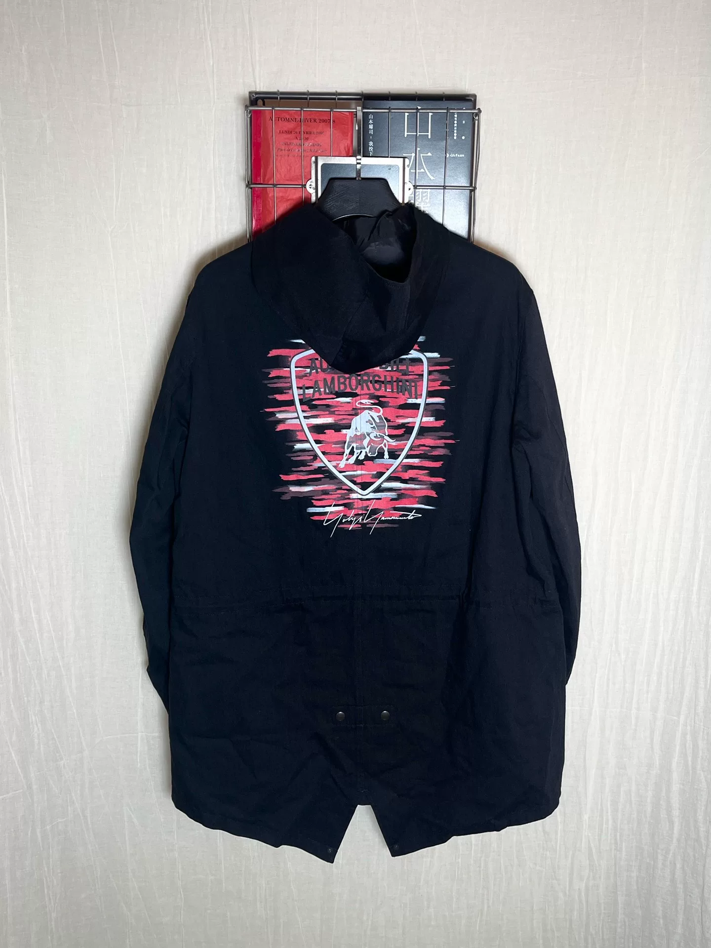 Yohji Yamamoto x Lamborghini Tailcoat — back