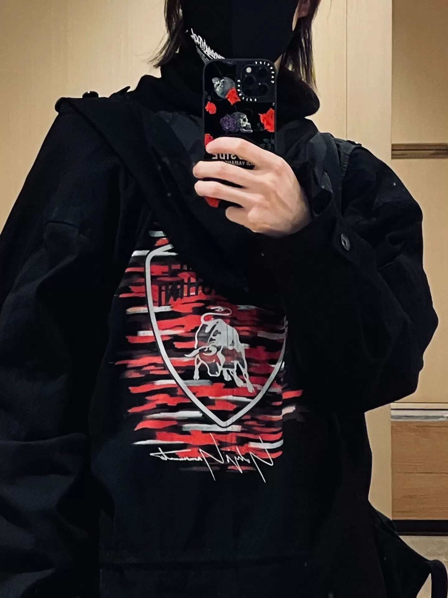 Yohji Yamamoto x Lamborghini Tailcoat — detail