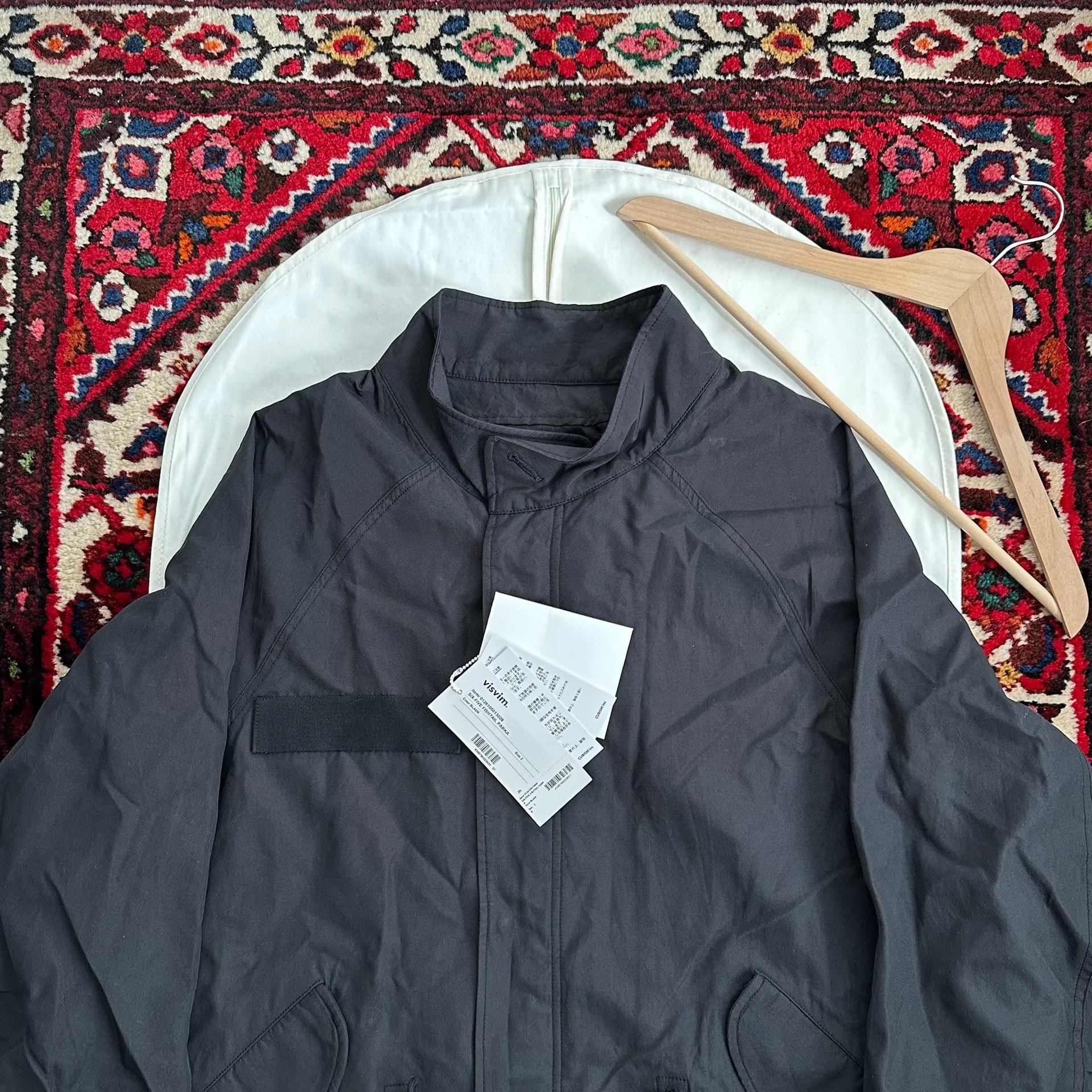 visvim 26SS SIX-FIVE FISHTAIL PARKA — front