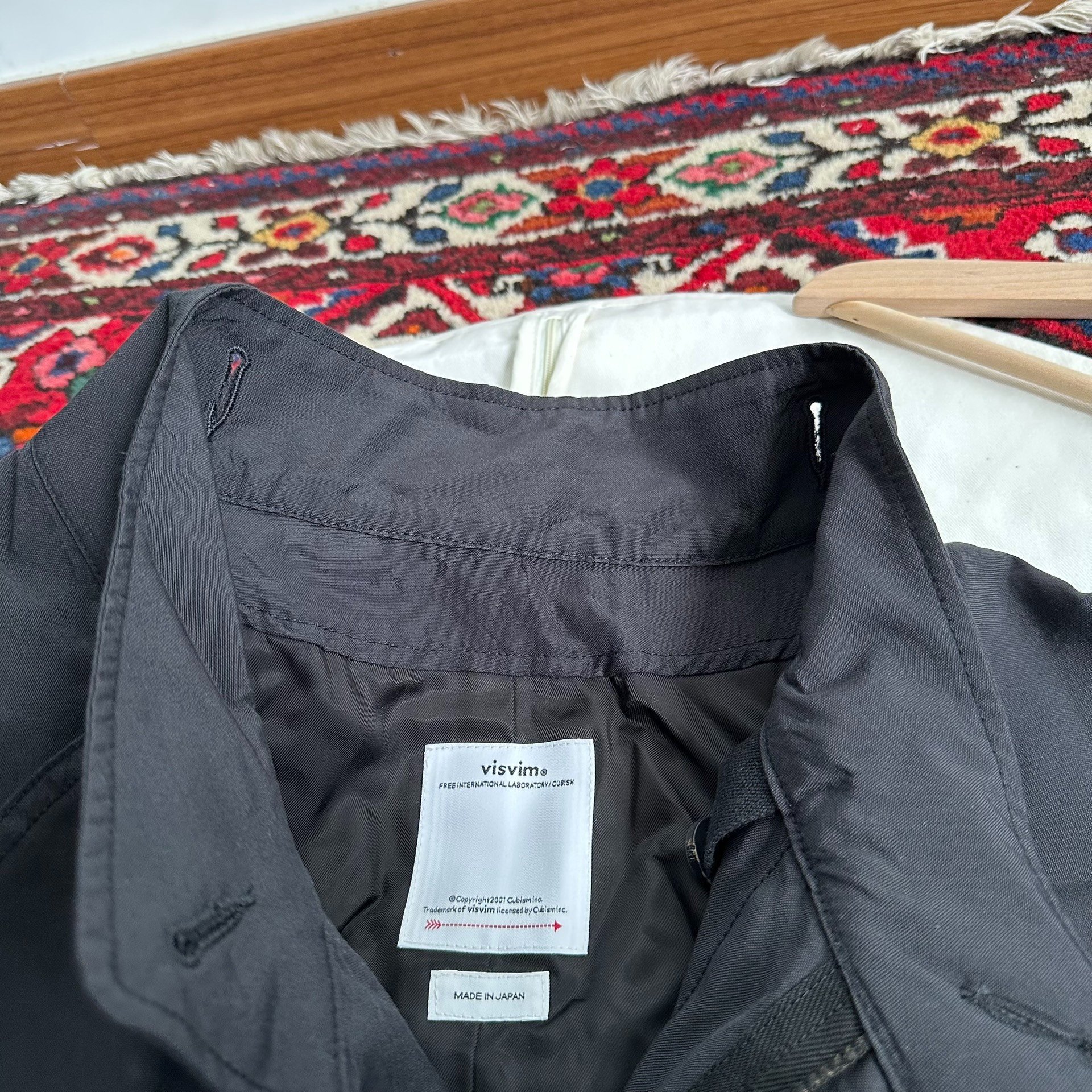 visvim 26SS SIX-FIVE FISHTAIL PARKA — back