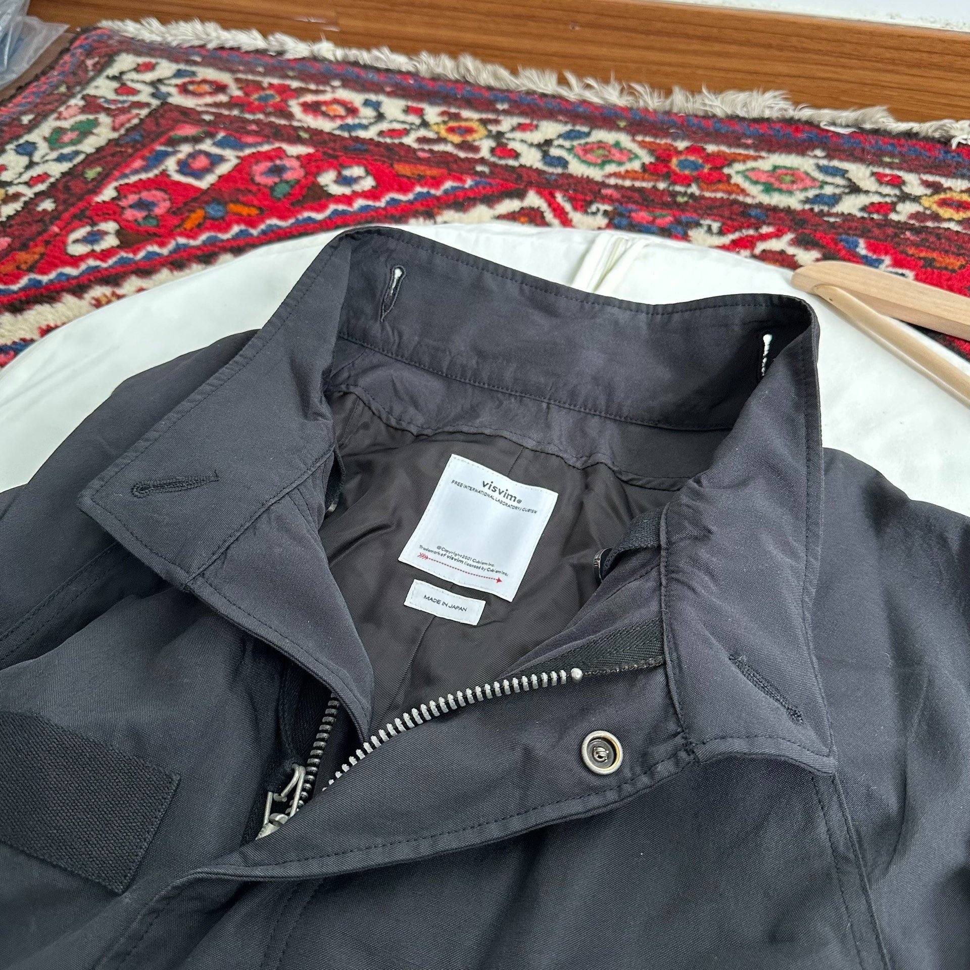 visvim 26SS SIX-FIVE FISHTAIL PARKA — detail