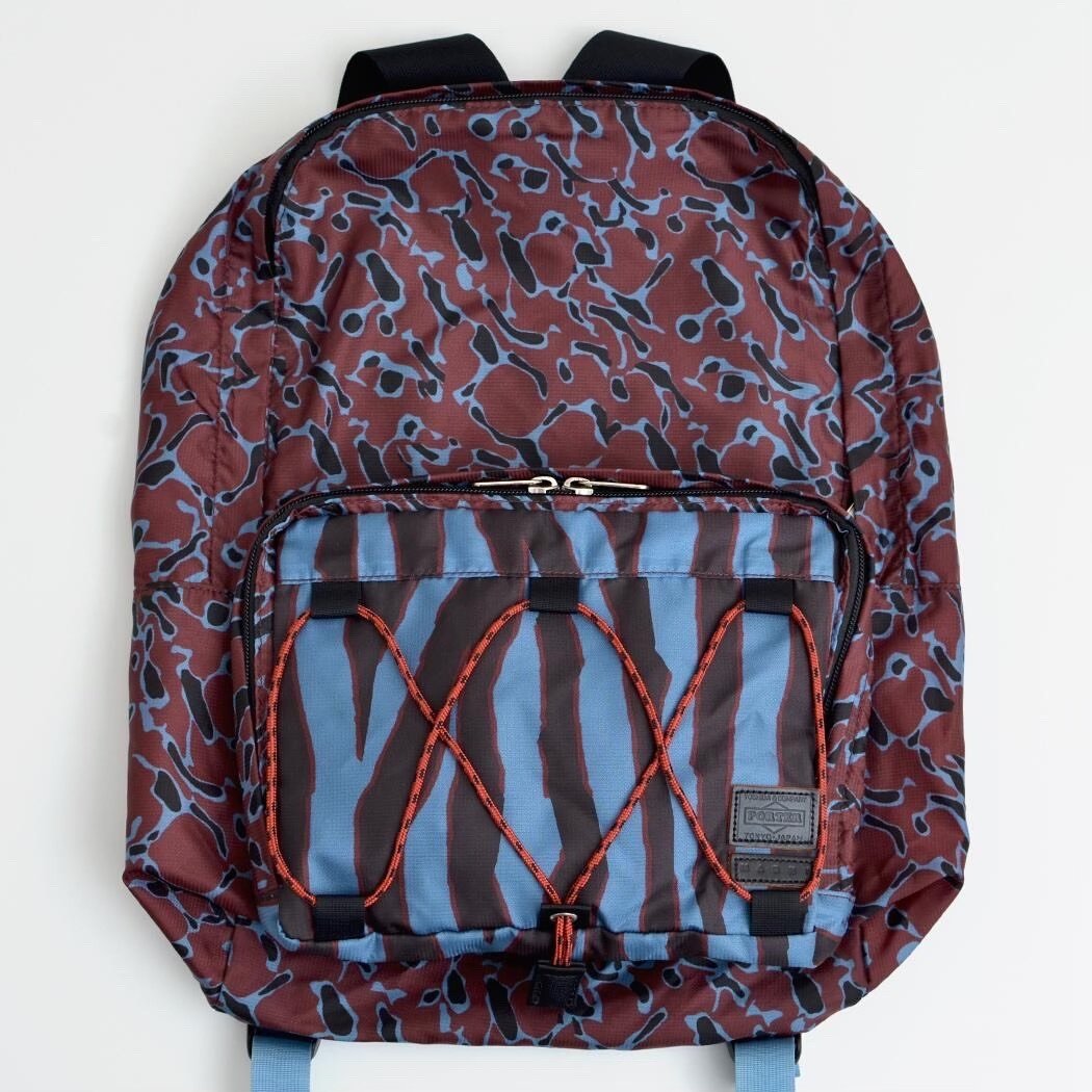 MARNI × PORTER Leopard Stripe Backpack