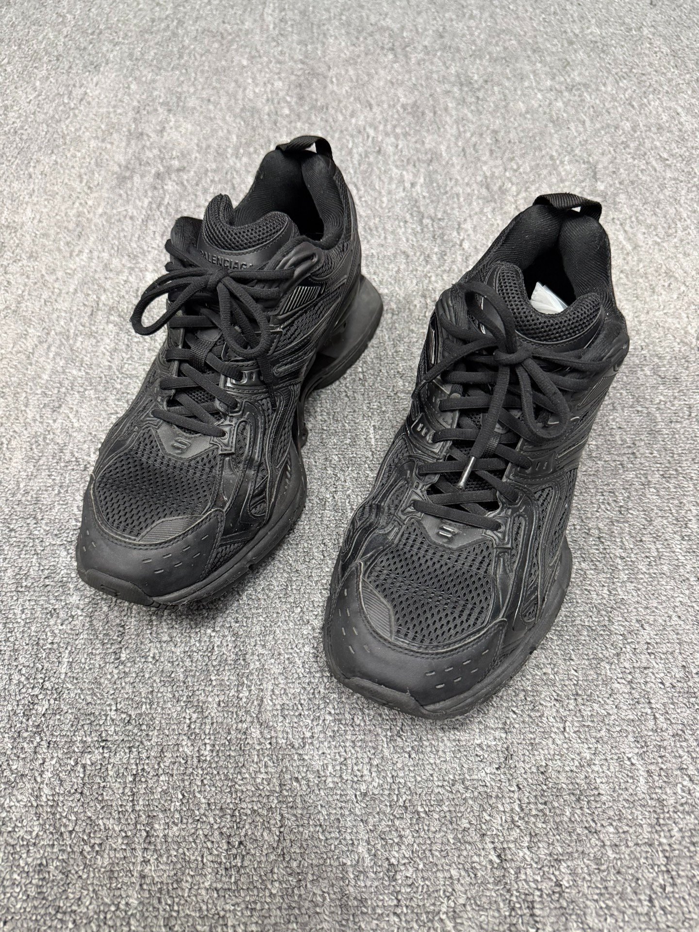 Balenciaga Track Black Sneakers Size 43