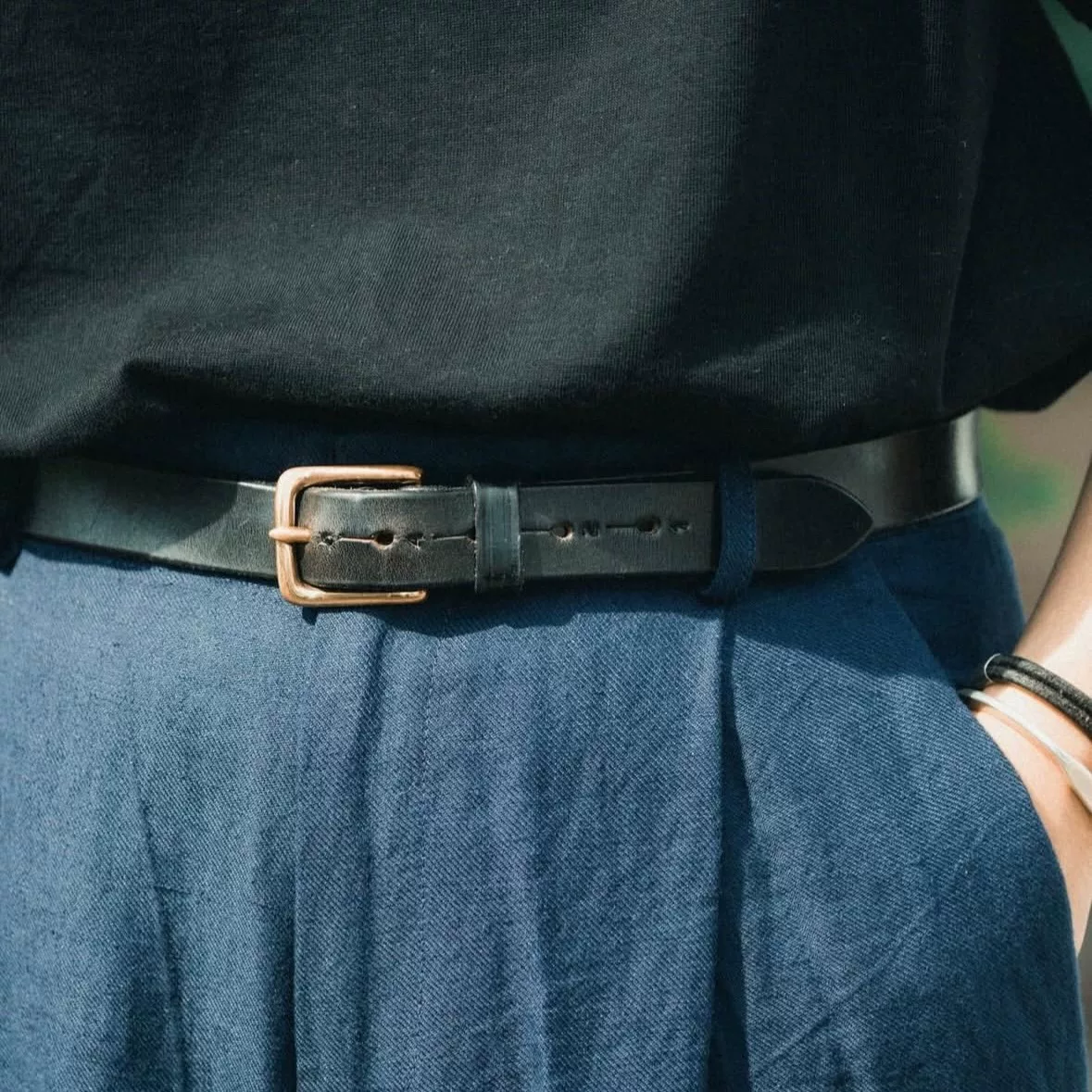 Jabez Cliff UK Made Leather Belt