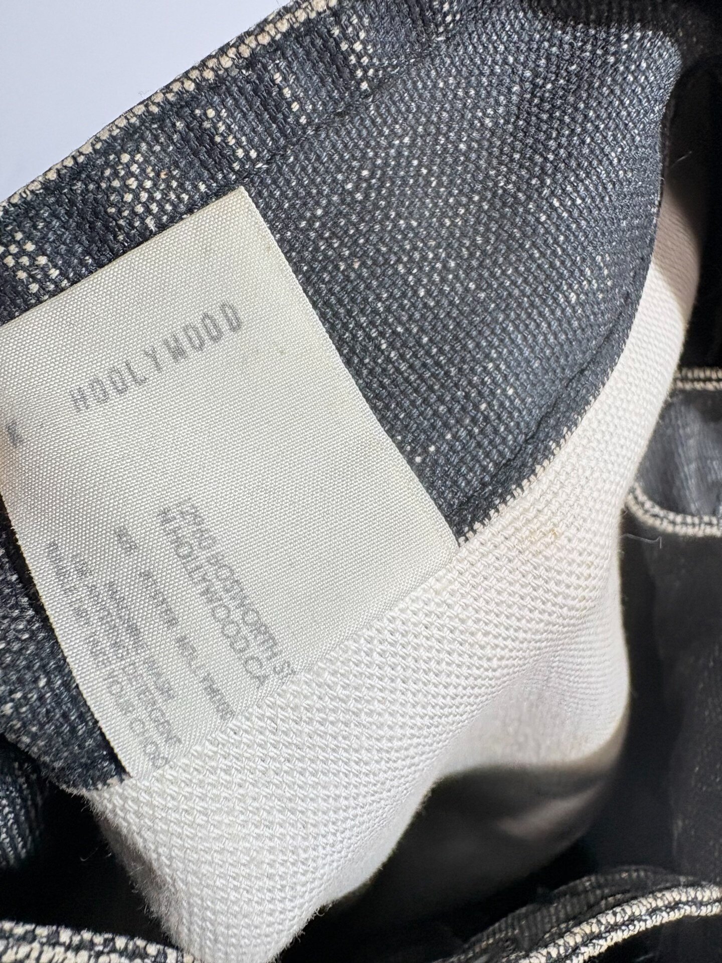 N.HOOLYWOOD Detachable Jacket — label