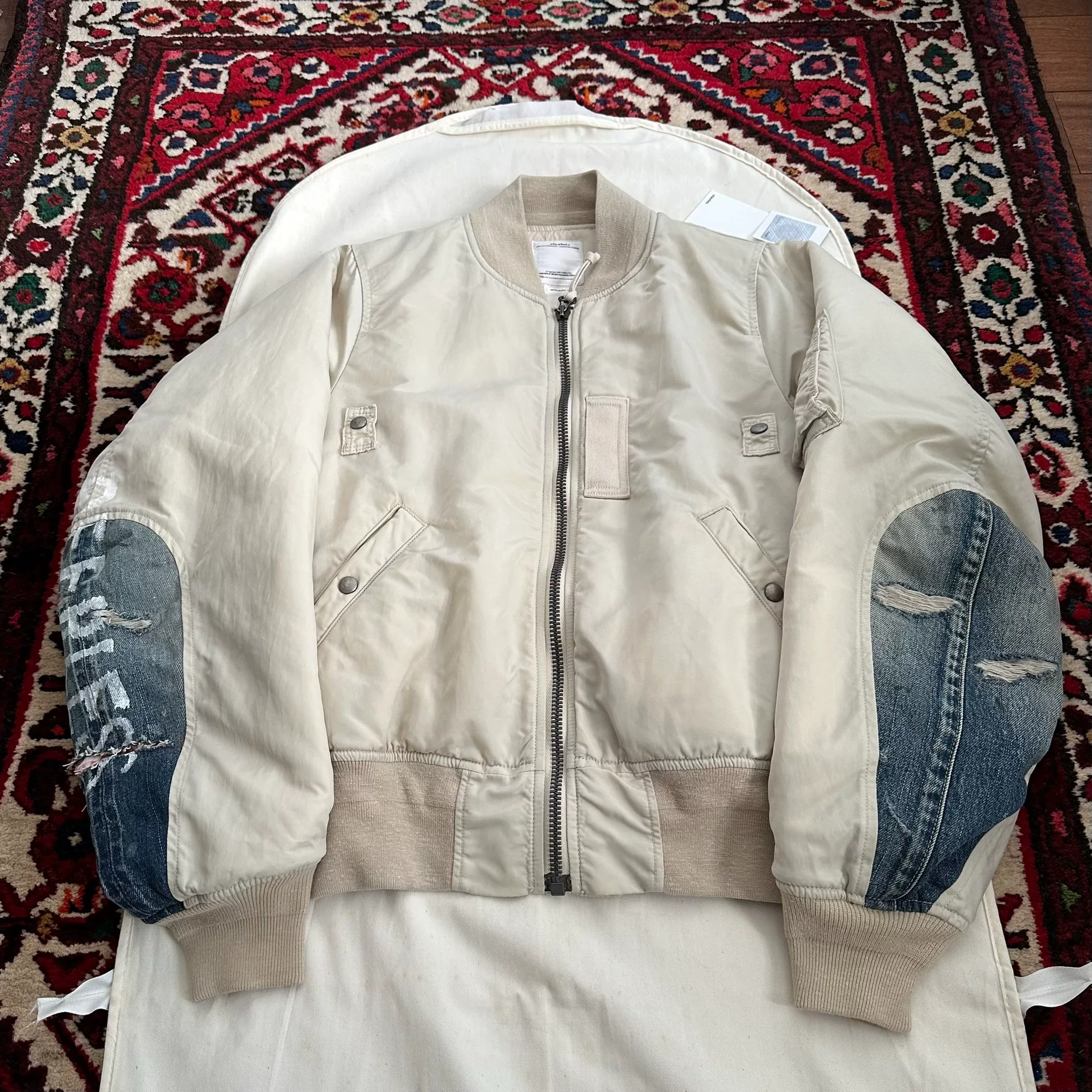 Visvim 19AW THORSON MA1 JKT — front