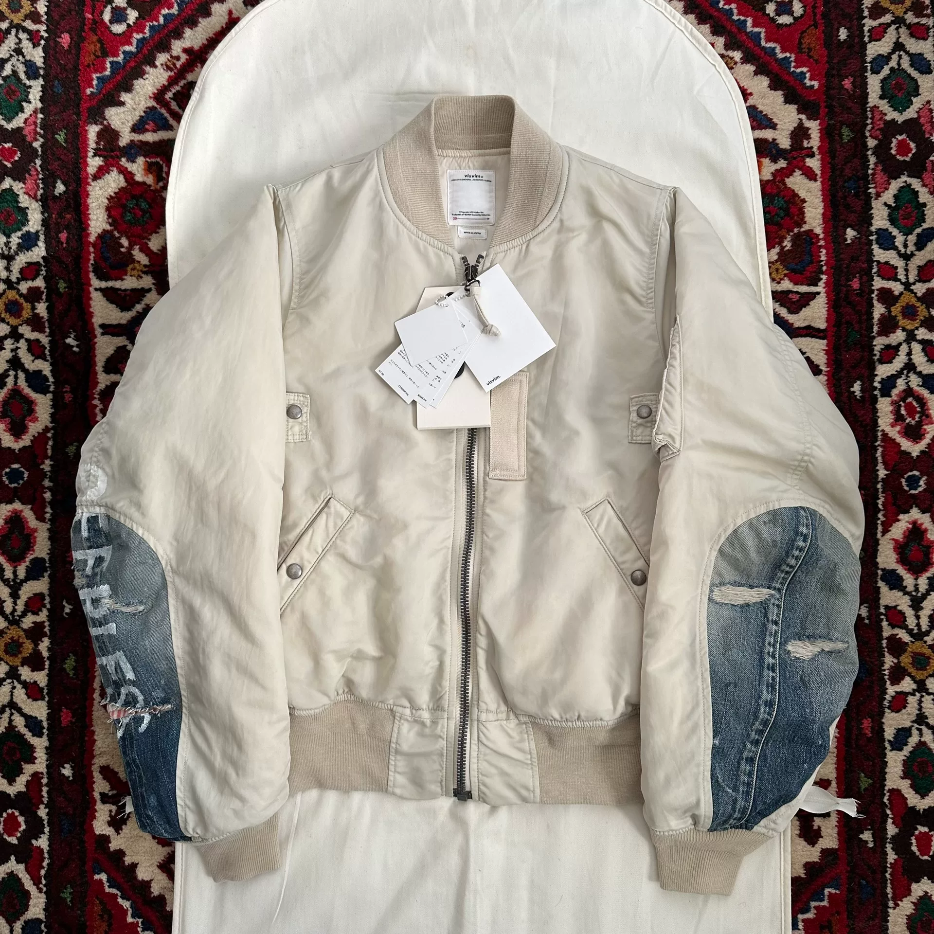 Visvim 19AW THORSON MA1 JKT — back