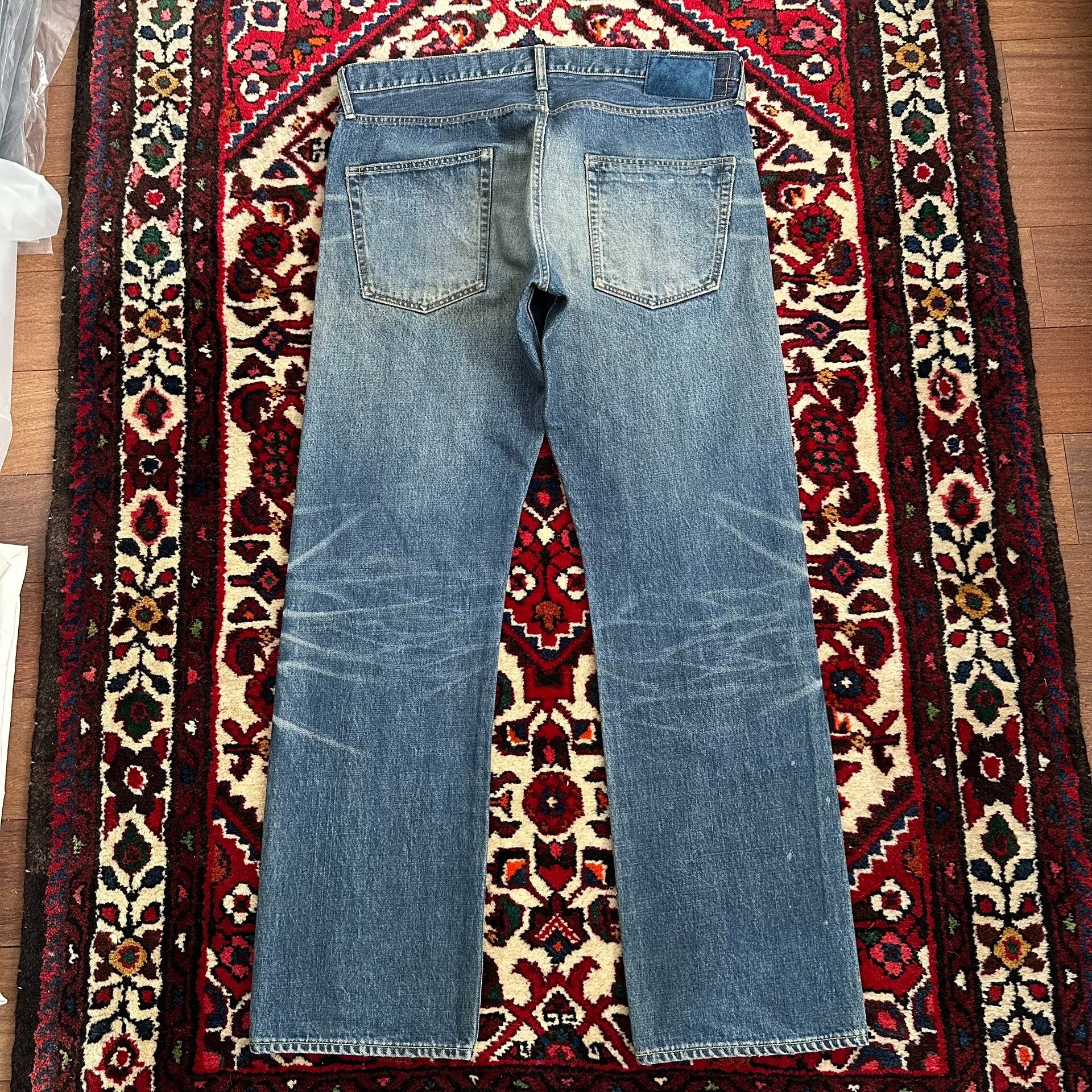 visvim 21AW 01.2D29 Washed Jeans — front