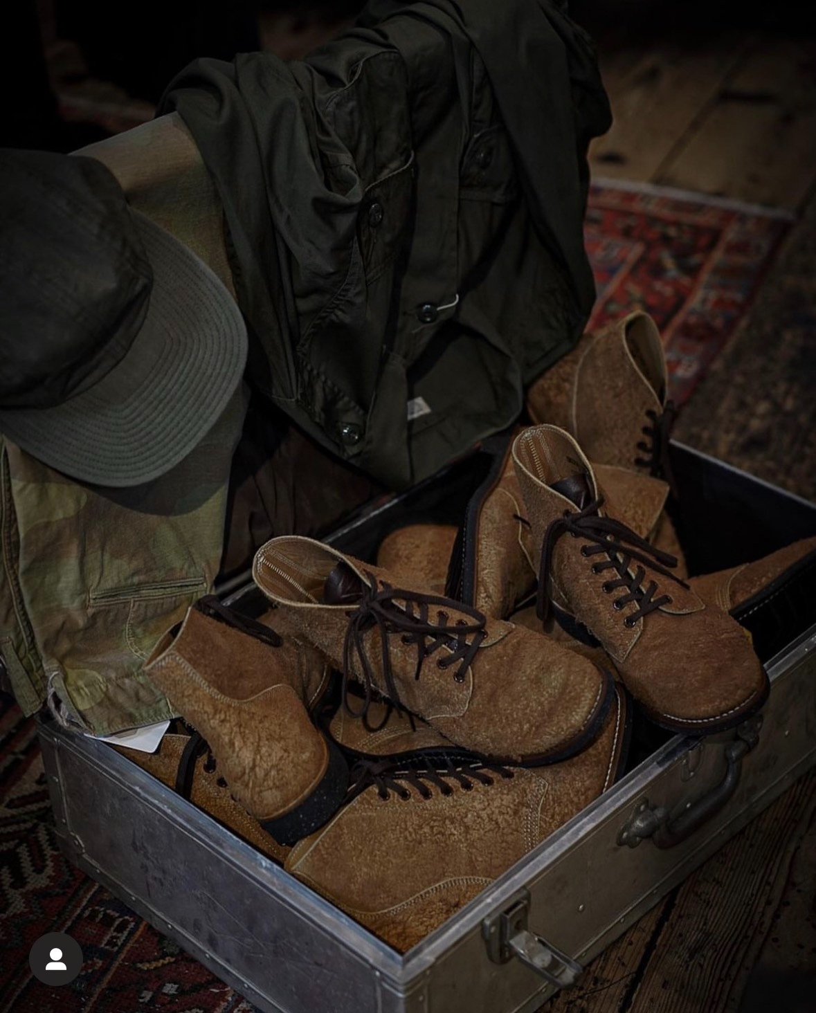 LUA x SKOOB M-43 Limited Boots — detail