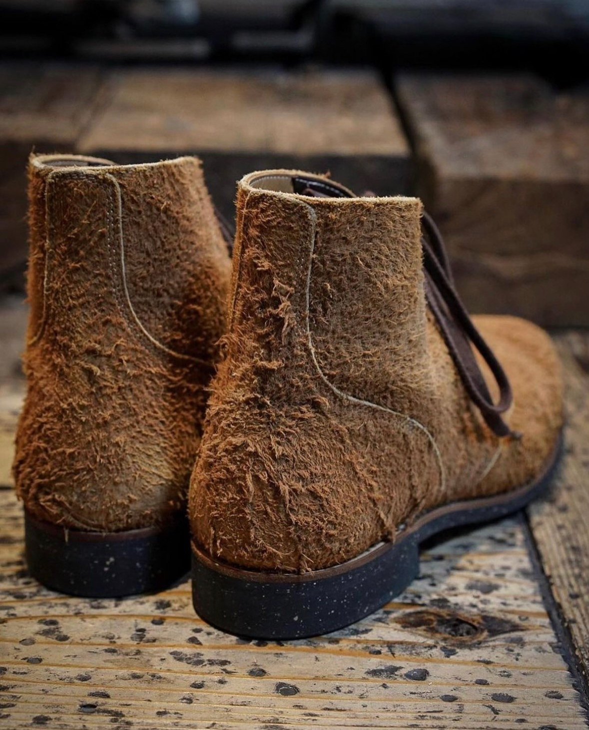 LUA x SKOOB M-43 Limited Boots — label