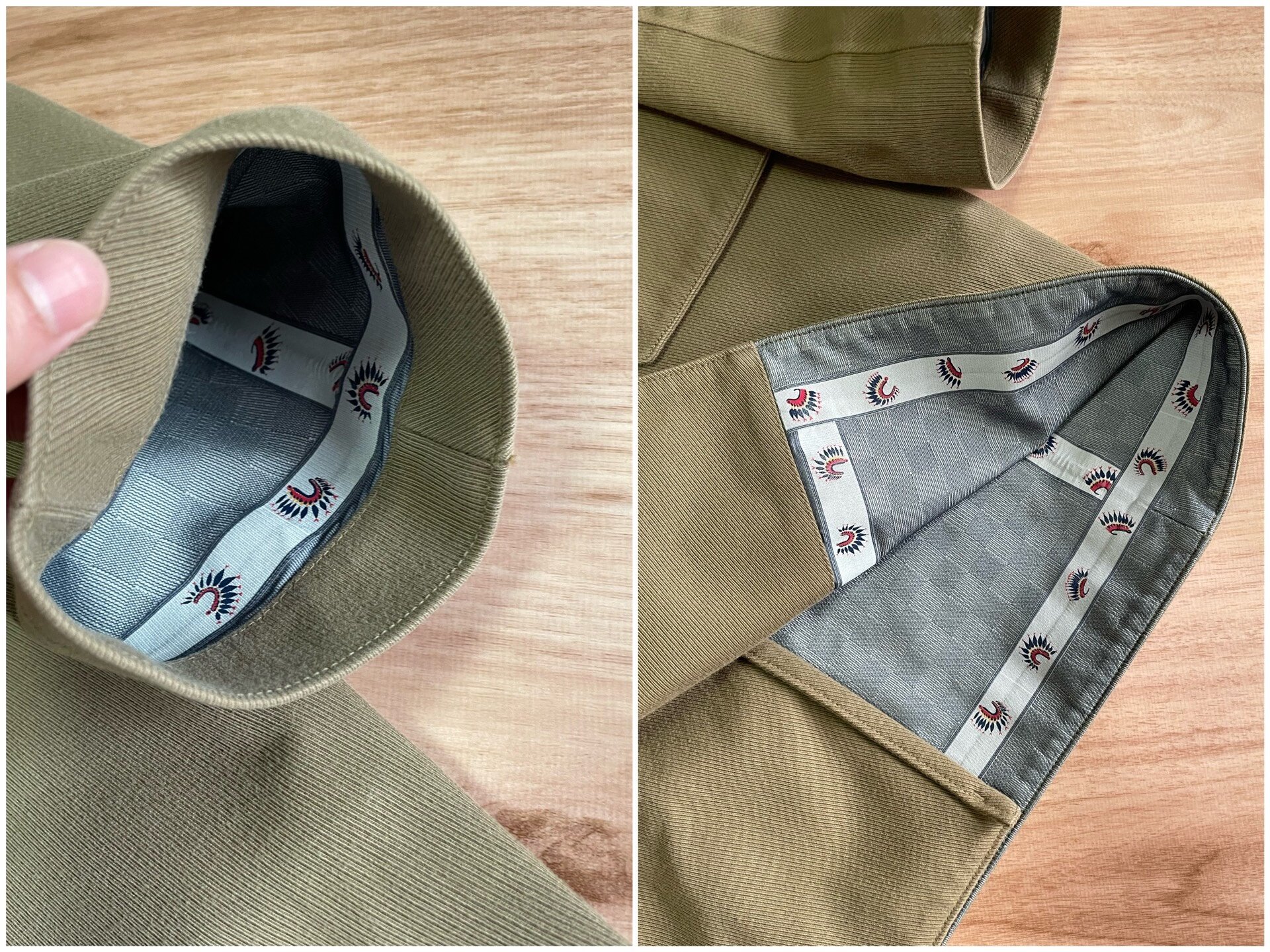 VISVIM FRANK SOUTIEN COAT GORE-TEX — label