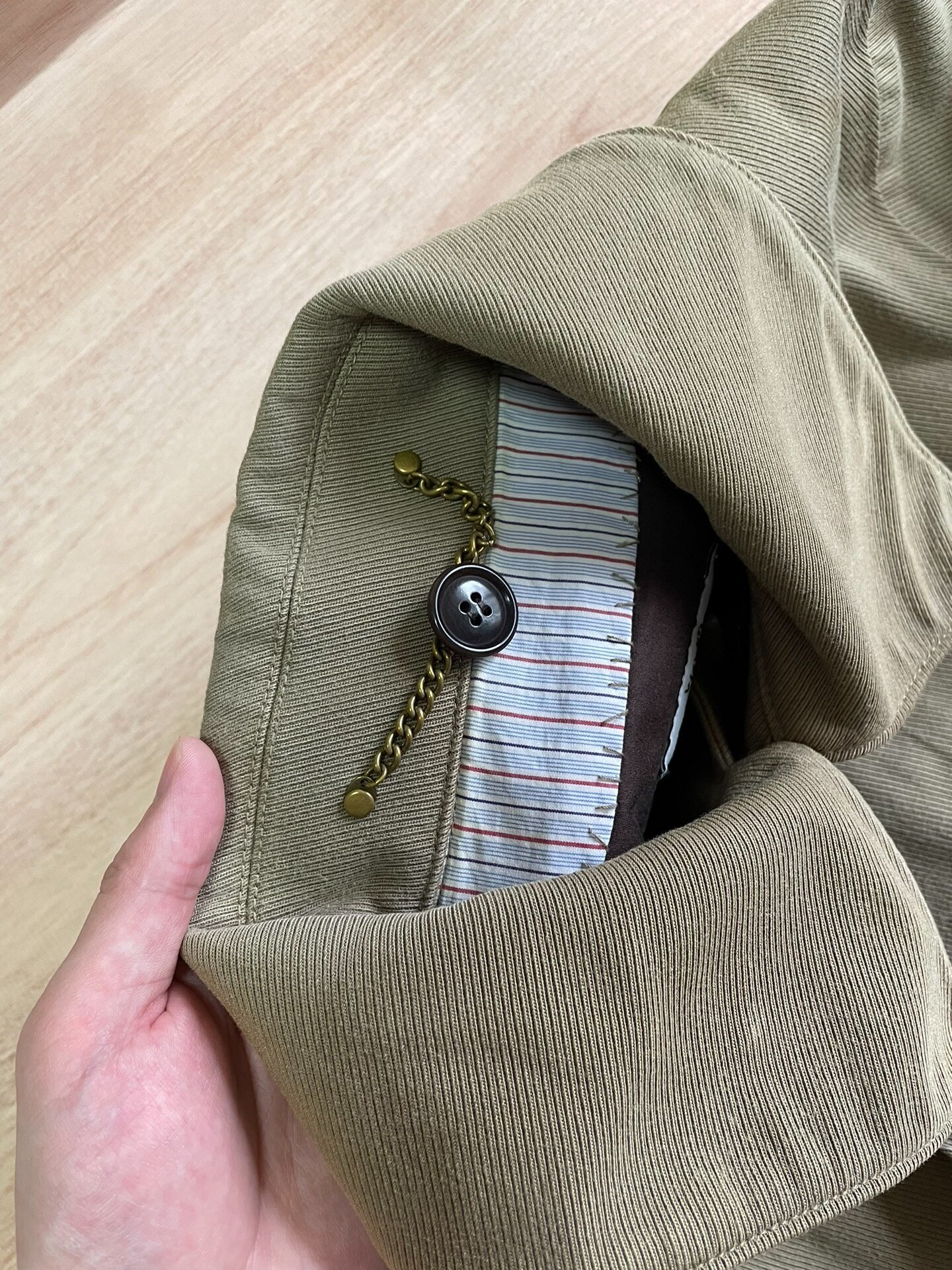 VISVIM FRANK SOUTIEN COAT GORE-TEX — back