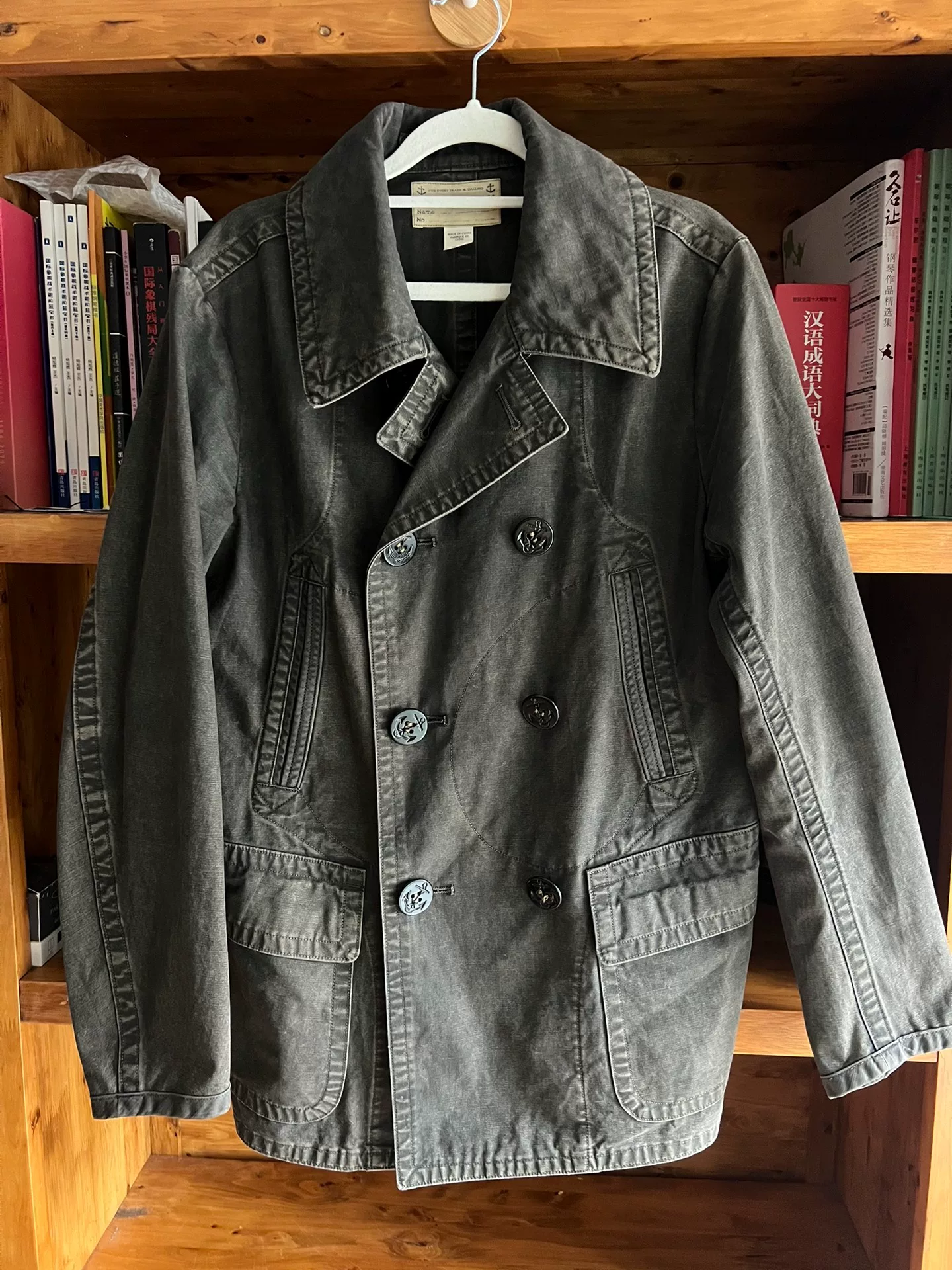 Double RRL 740 Navy Coat