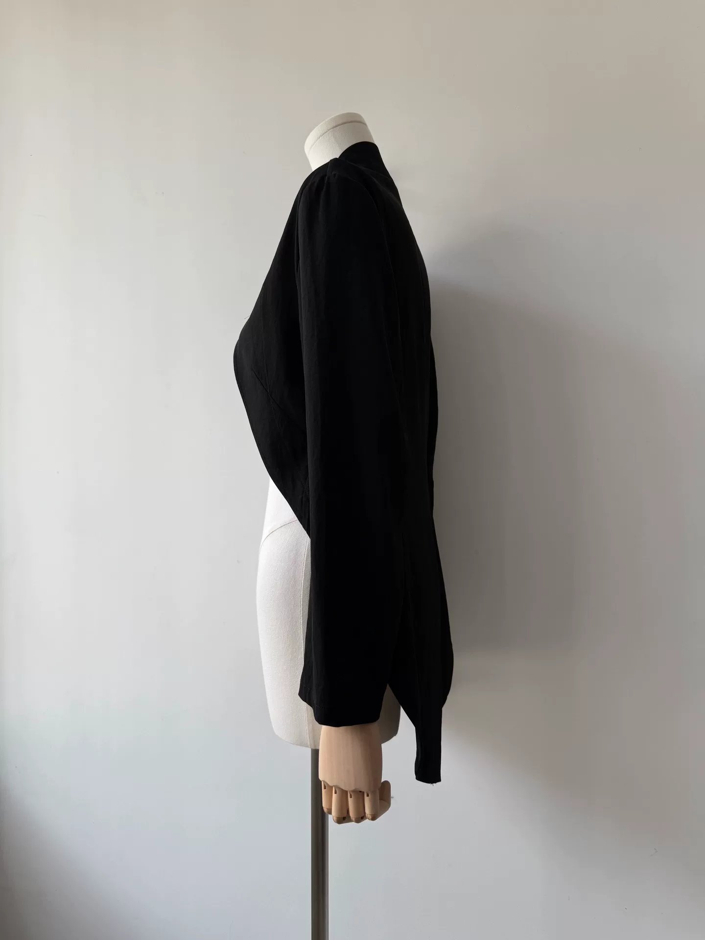 Yohji Yamamoto Y's Runway Smoking Shirt Coat — label