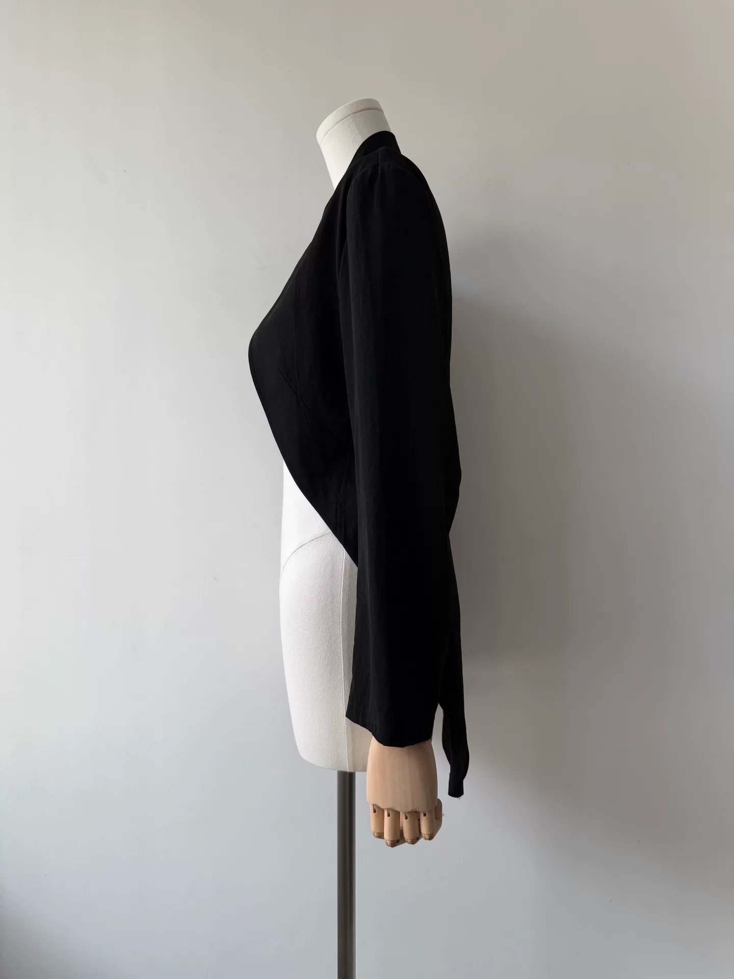 Yohji Yamamoto Y's Runway Smoking Shirt Coat — back