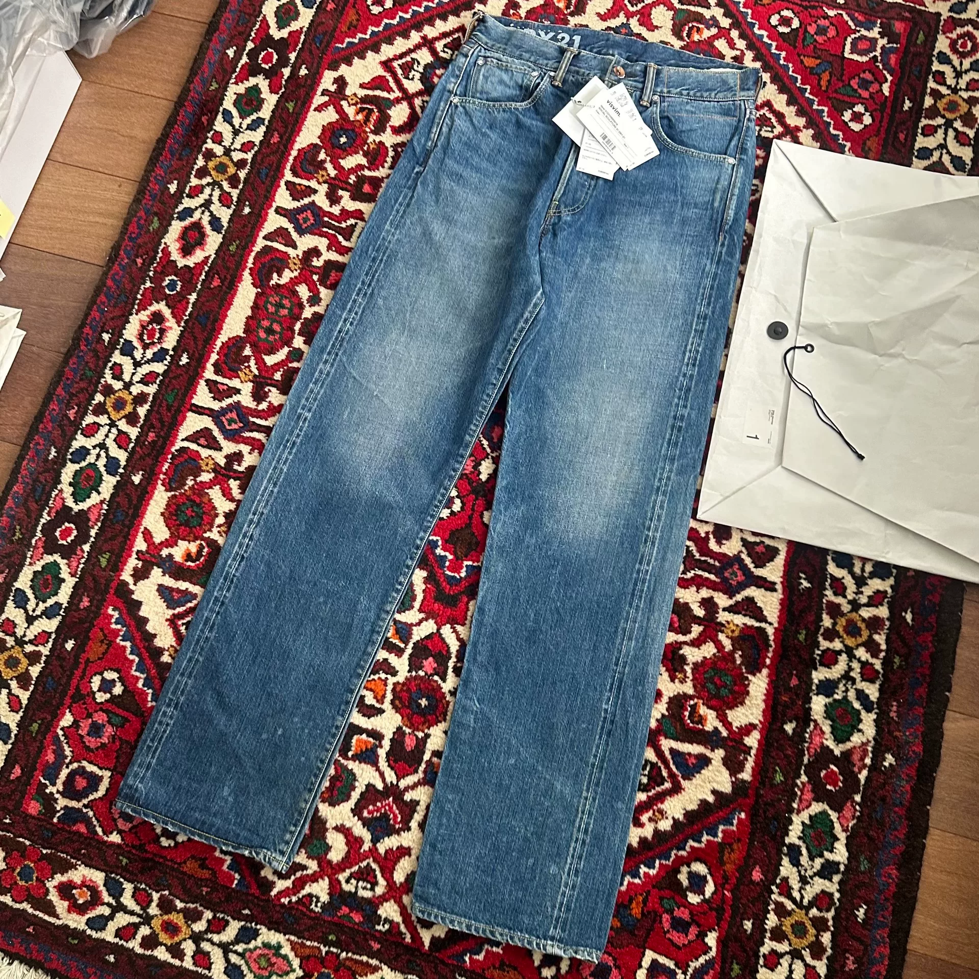 VISVIM 23ss 01 DRY-21 Jeans — back