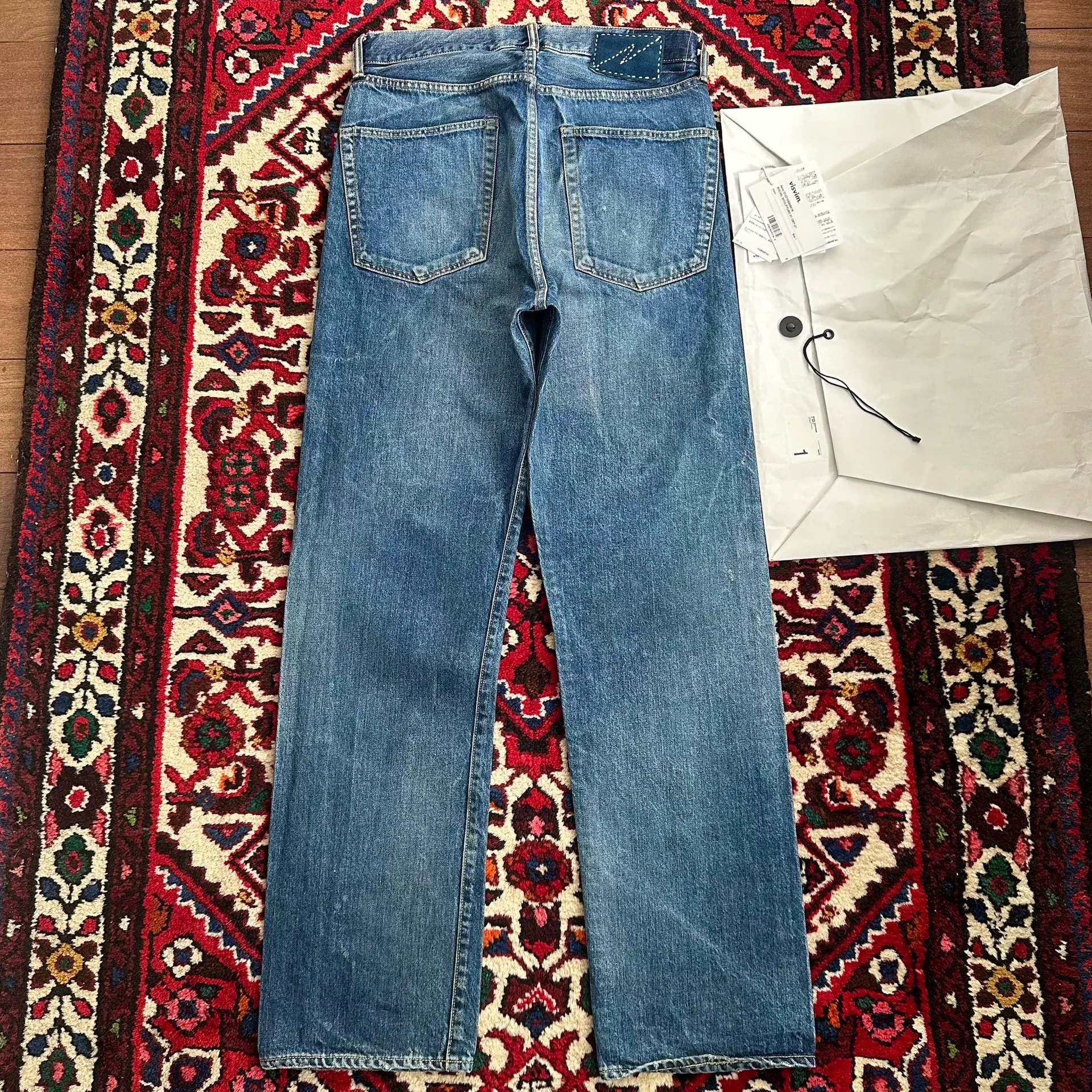 VISVIM 23ss 01 DRY-21 Jeans — detail