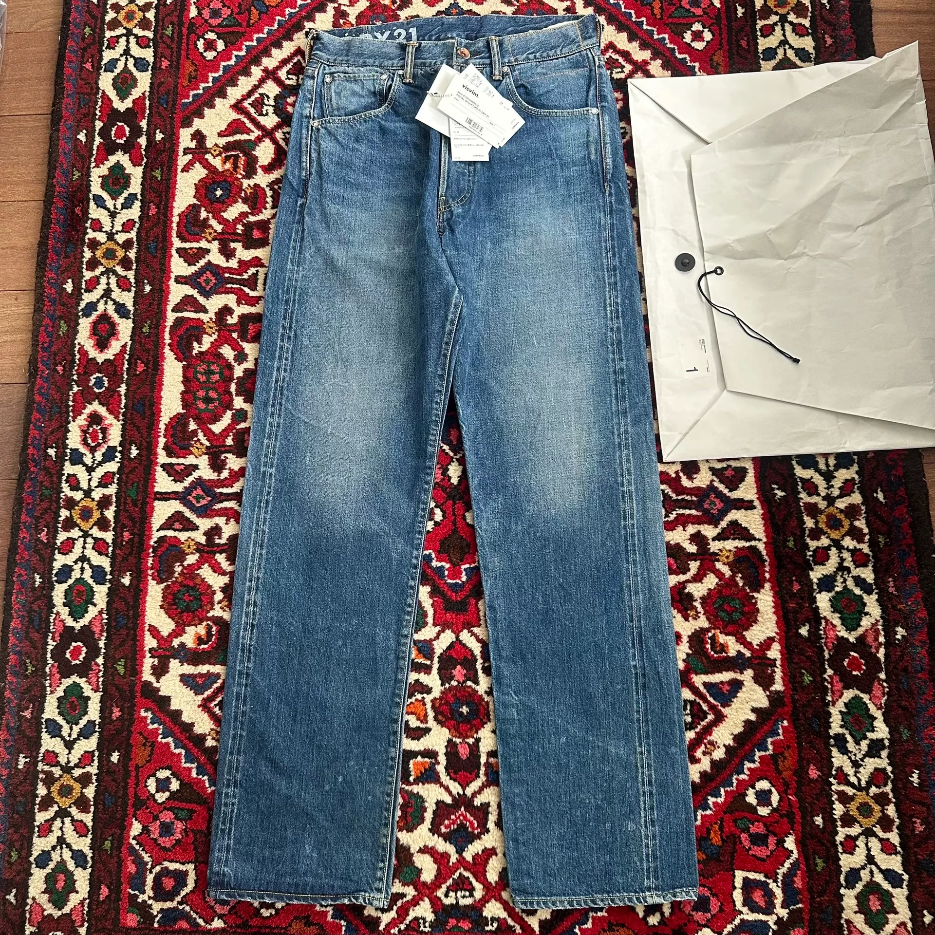 VISVIM 23ss 01 DRY-21 Jeans — front