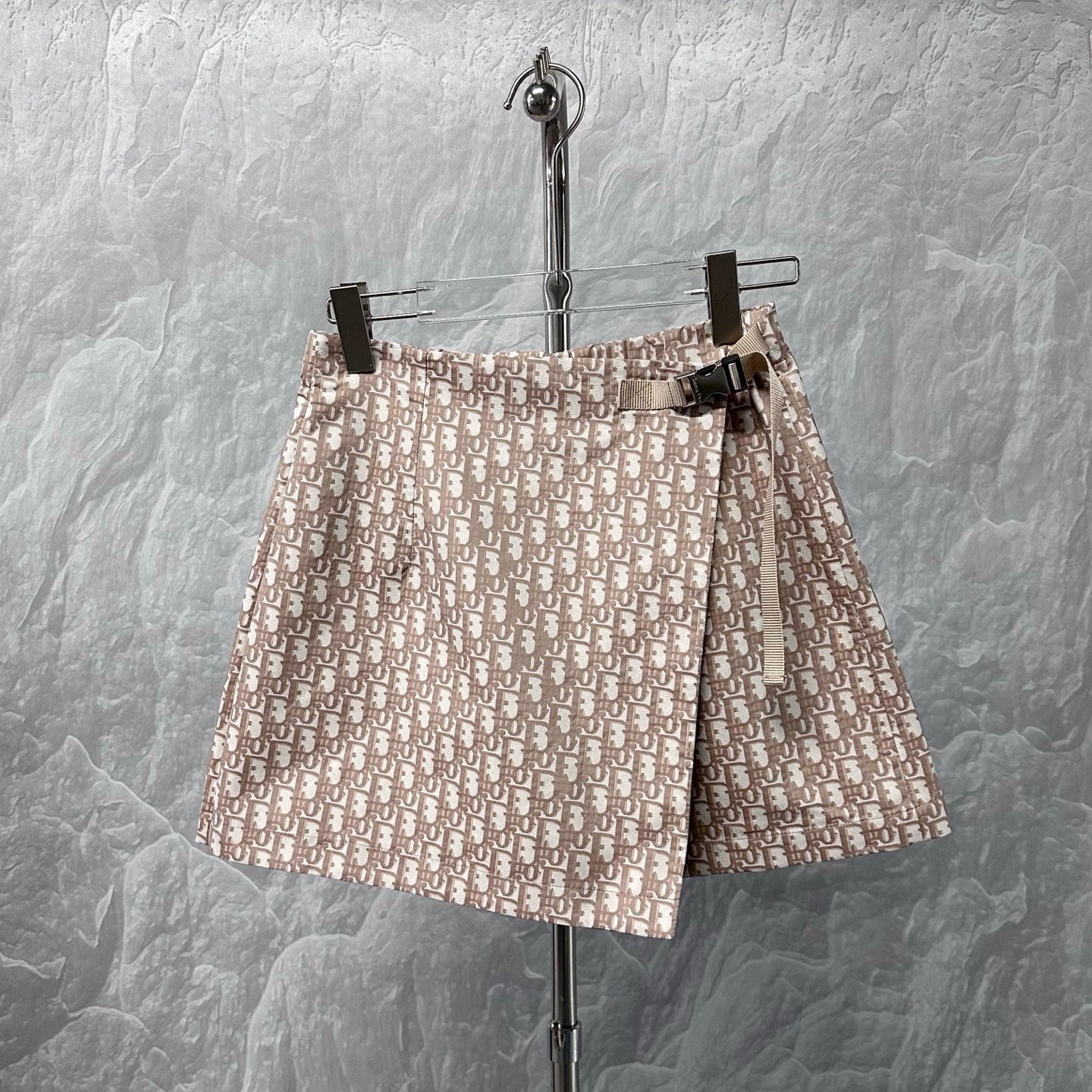 Dior SS24 Monogram Print Skirt-Pants — front