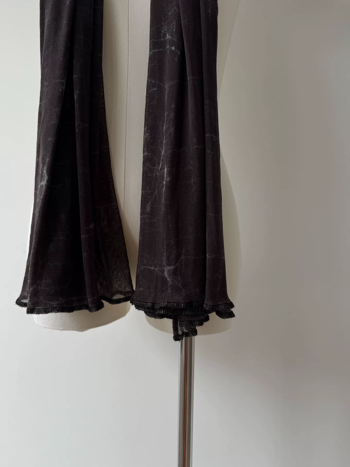 Jean Paul Gaultier Runway Mesh Scarf — back
